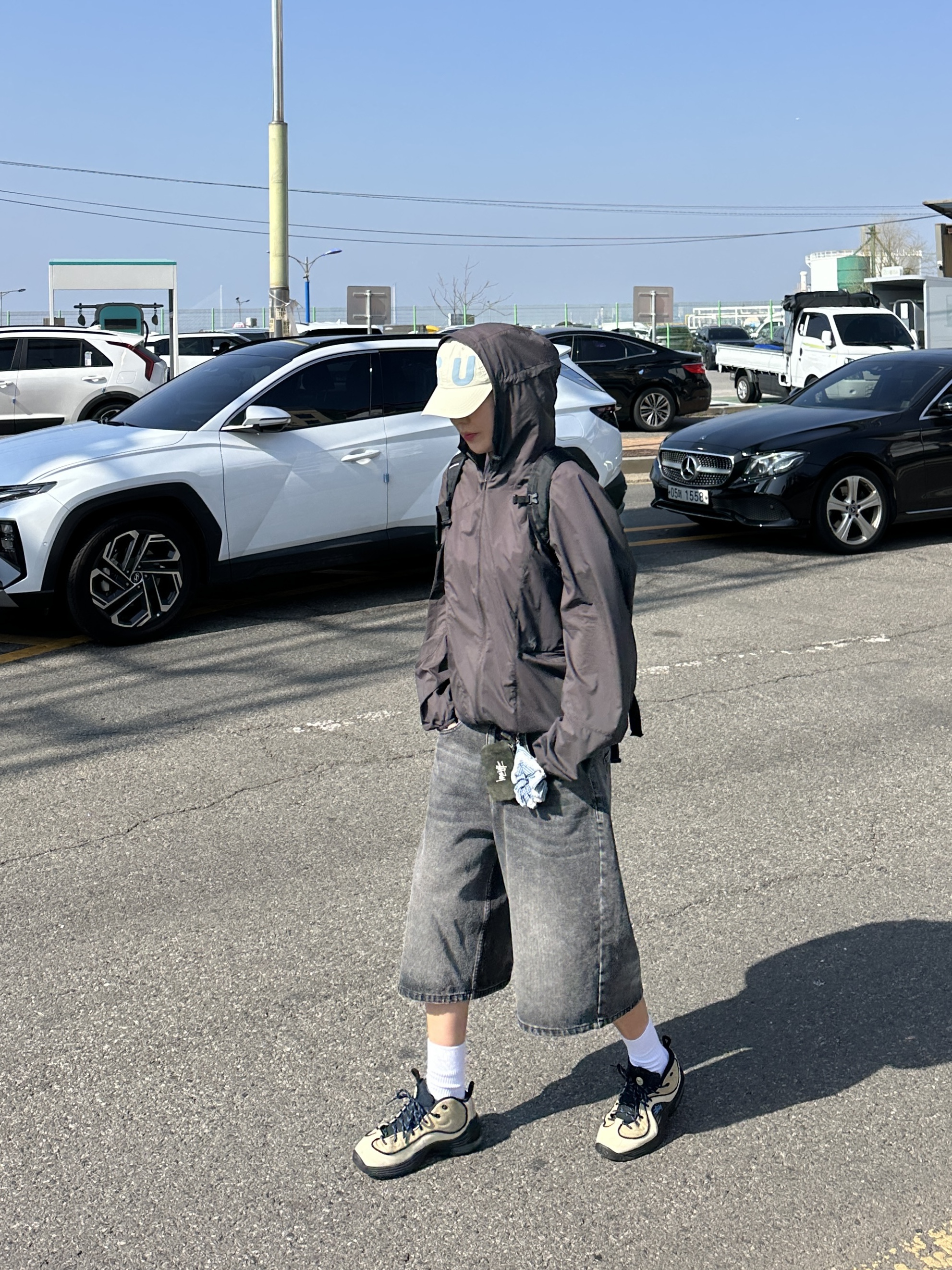 [더블적립] sunlovetour PERTEX® Nimbus Light Jacket Charcoal, Nike x Stussy Air Penny II Rattan and Limestone 착용 스타일 - 1