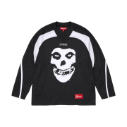 Supreme x The Misfits Hockey Jersey Black - 26SS