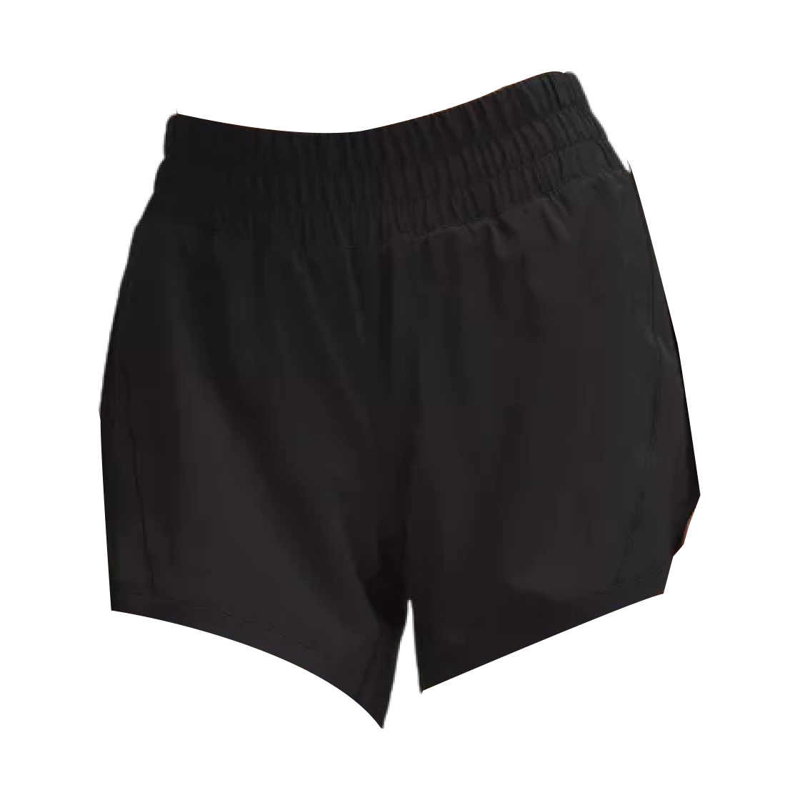 (W) 룰루레몬 트랙 댓 미드라이즈 라인드 쇼츠 5인치 블랙((W) Lululemon Track That Mid-Rise Lined Short 5 inch Black)
