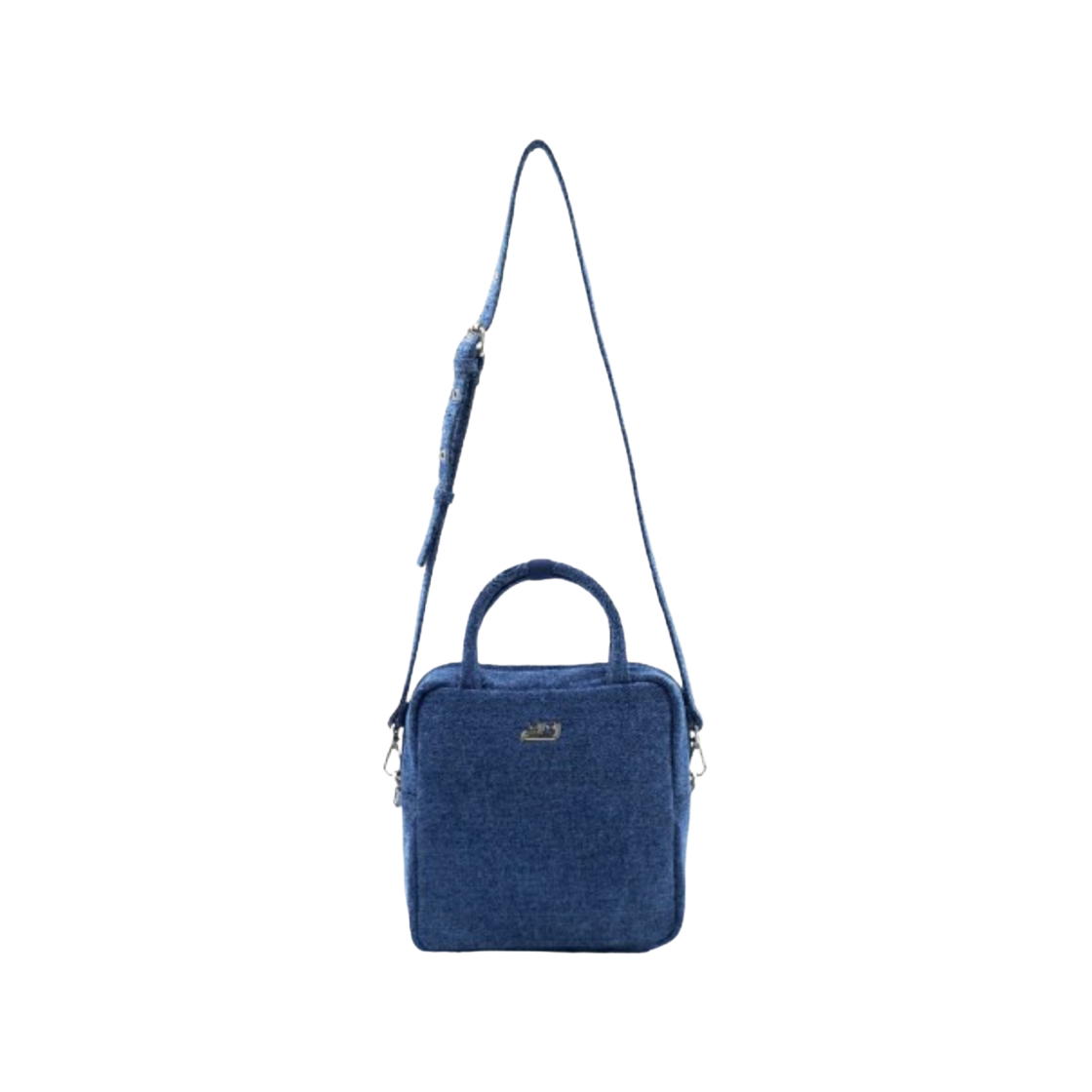 P0000BRA YIEYIE Y.17 Bell Square Bag BB25 Indigo Denim