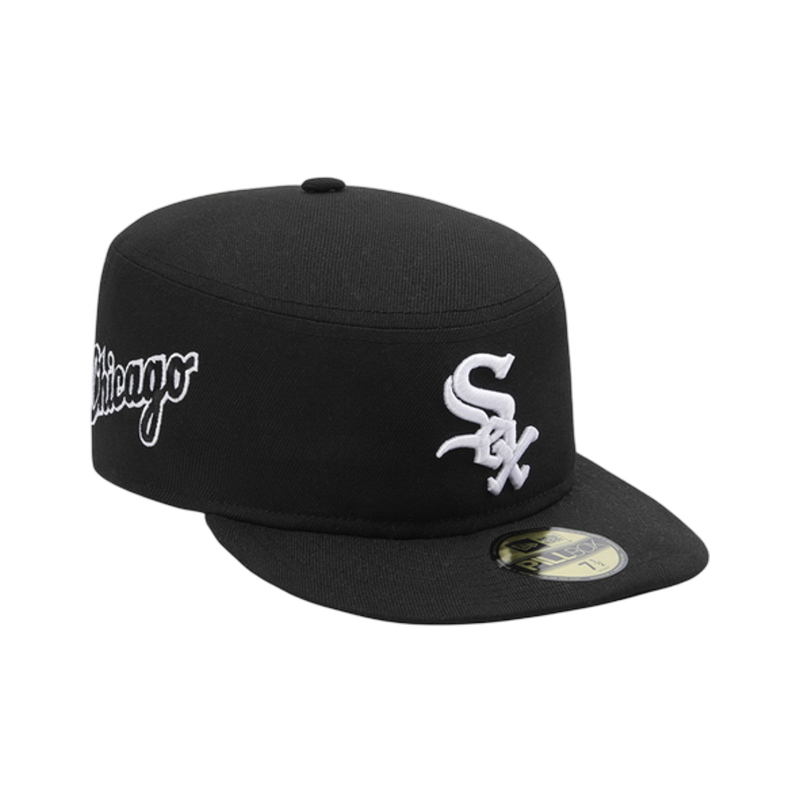 뉴에라 MLB 시카고 화이트삭스 필박스 피티드캡 블랙(New Era MLB Chicago White Sox Pillbox Fitted Cap Black)