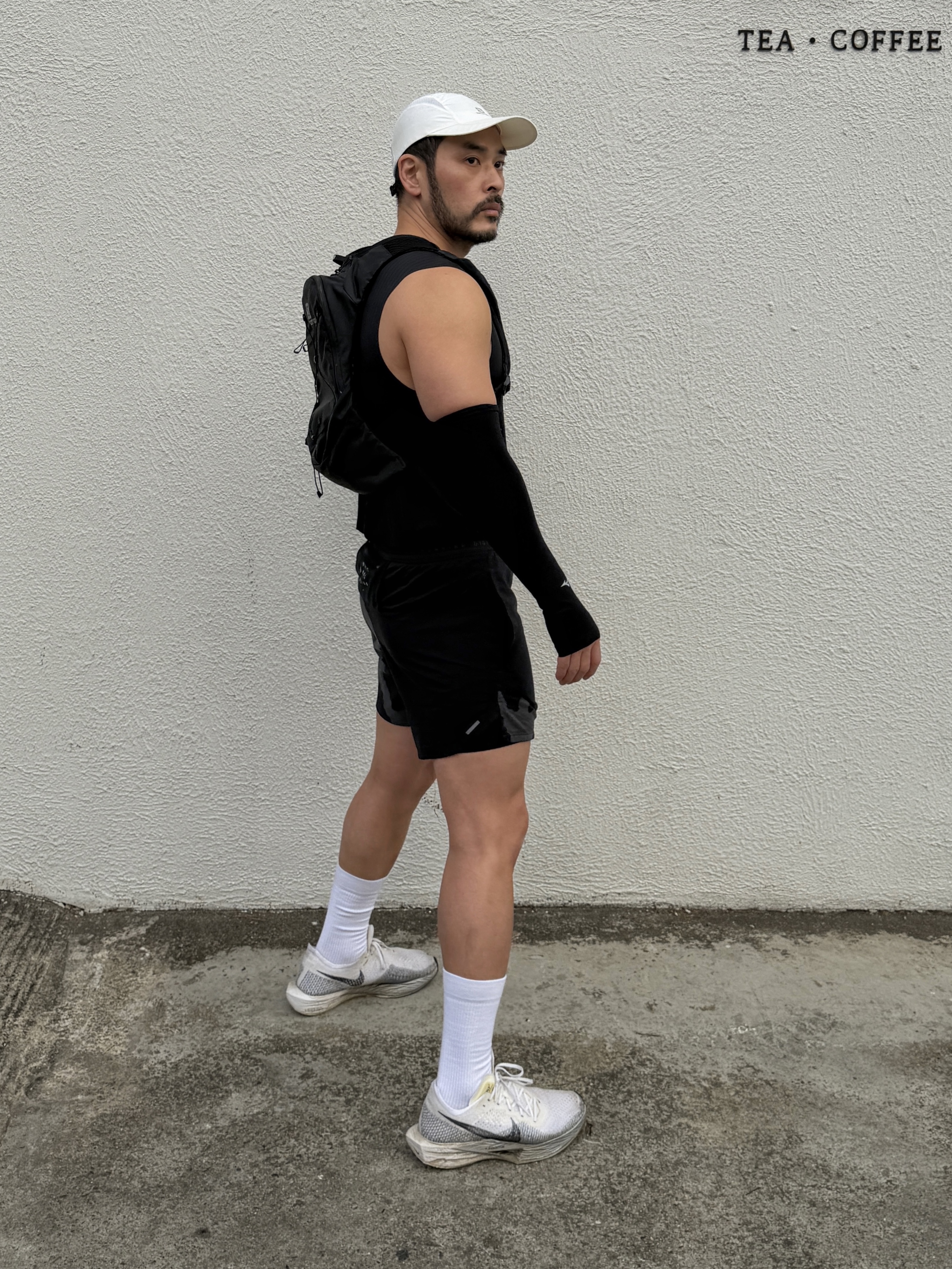 Nike ZoomX Vaporfly Next% 3 White Grey 착용 스타일 - 5