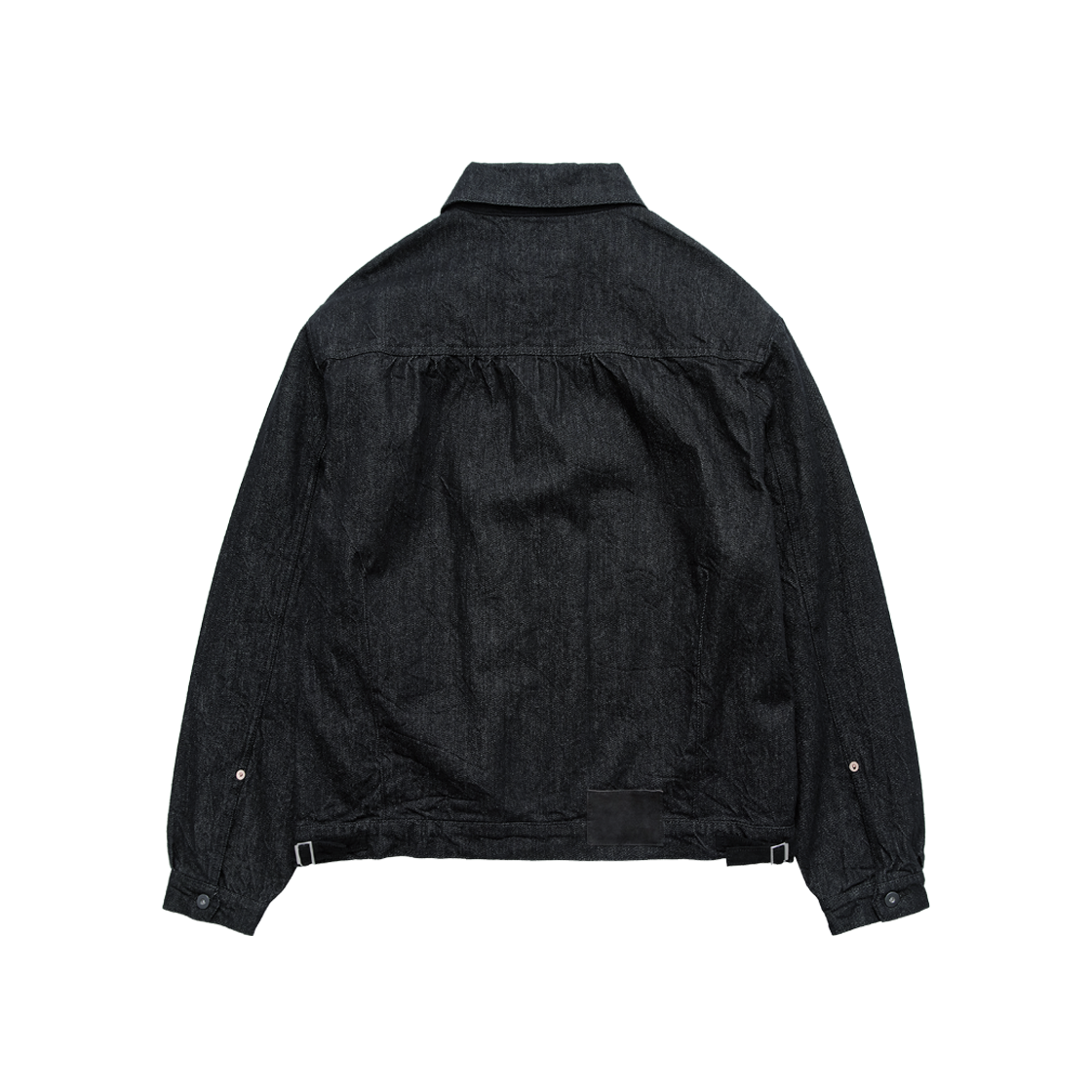 폴리테루 로우-그레인 트러커 자켓 다크 인디고(Polyteru Raw-Grain Trucker Jacket Dark Indigo) - 2