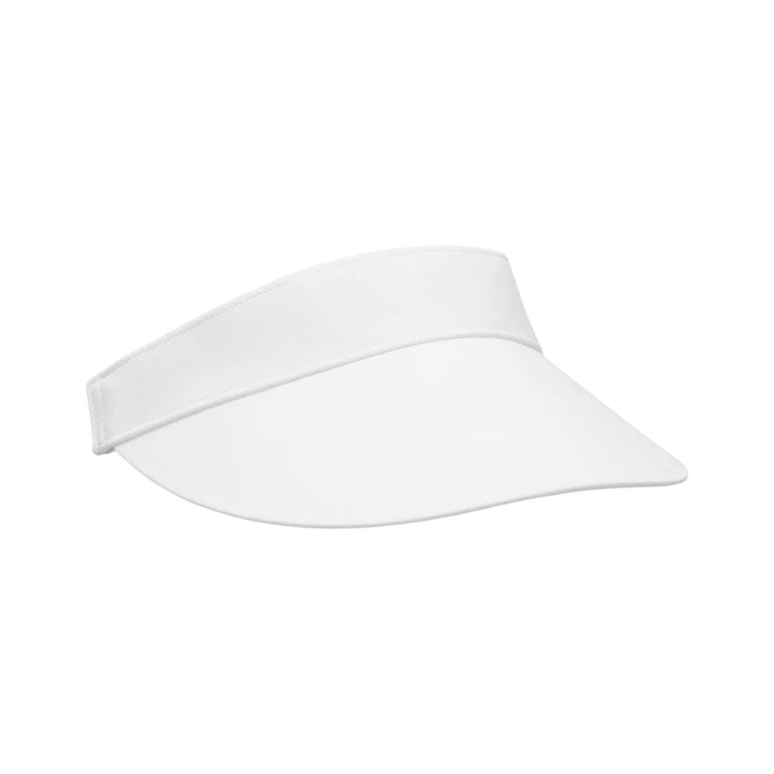 (W) 룰루레몬 패스트 페이스드 와이드 밴드 러닝 바이저 화이트((W) Lululemon Fast Paced Wide-Band Running Visor White)