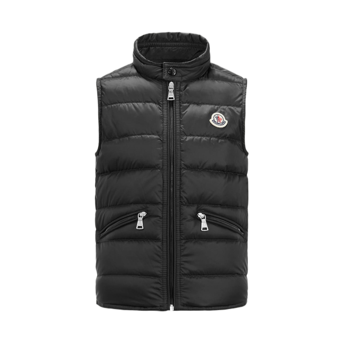 L1-954-1A00034-597YF-999 (Kids) Moncler Gui Packable Down Vest Black - 26SS