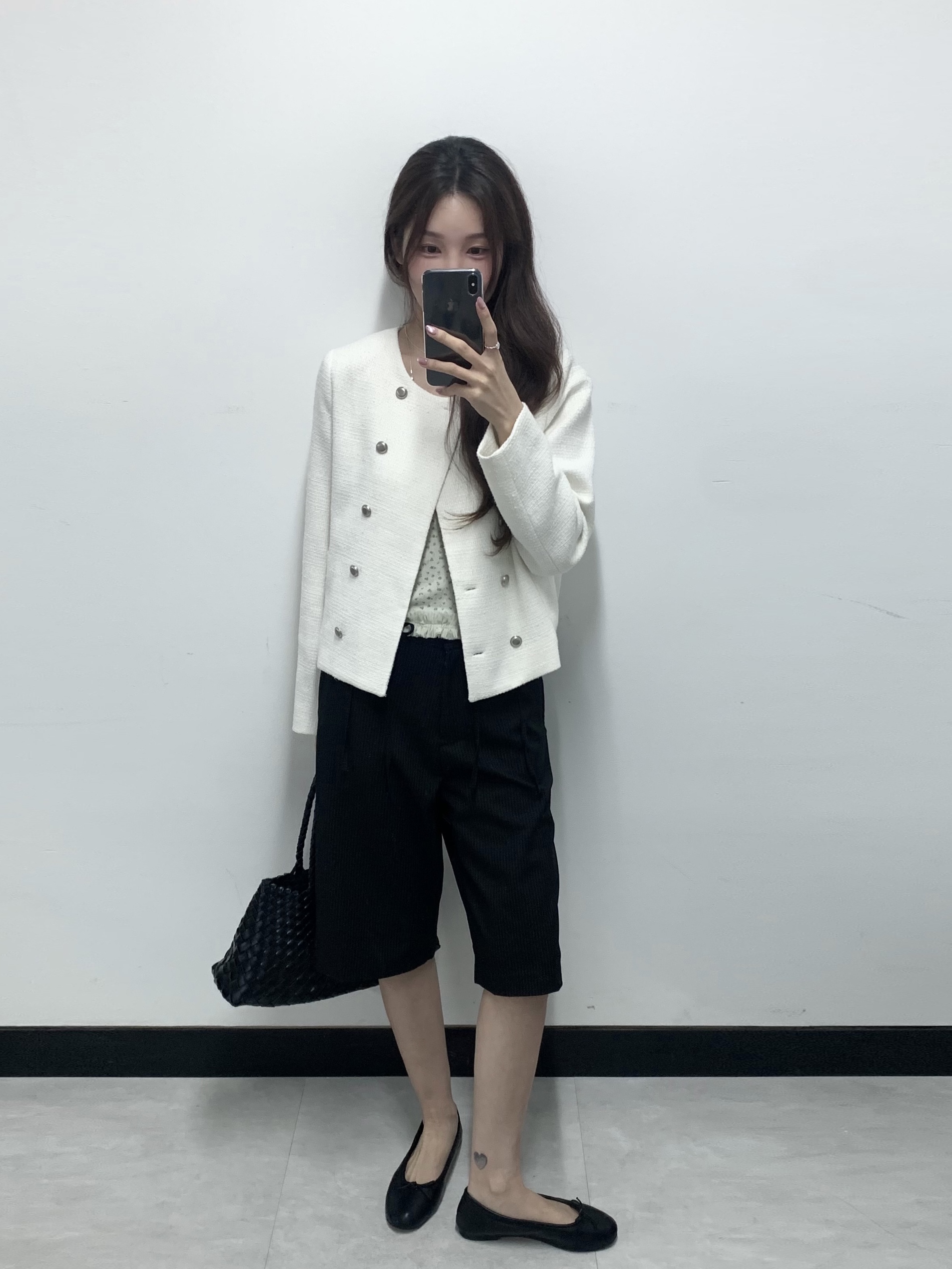 Dragon Diffusion Santa Croce Small Black 착용 스타일 - 1