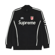 Supreme x Umbro Zip Up Sweater Black - 25SS