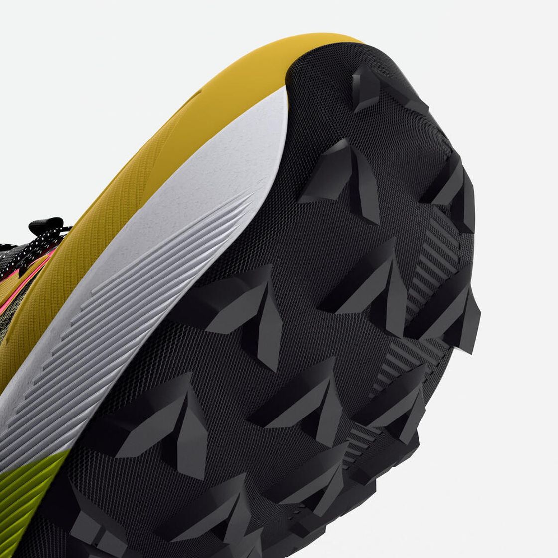 데카트론 남성 트레일러닝화 킵서밋 맥스 허니 옐로우(DECATHLON Evadict Men's Trail Running Shoes MT Cush Honey Yellow) - 7