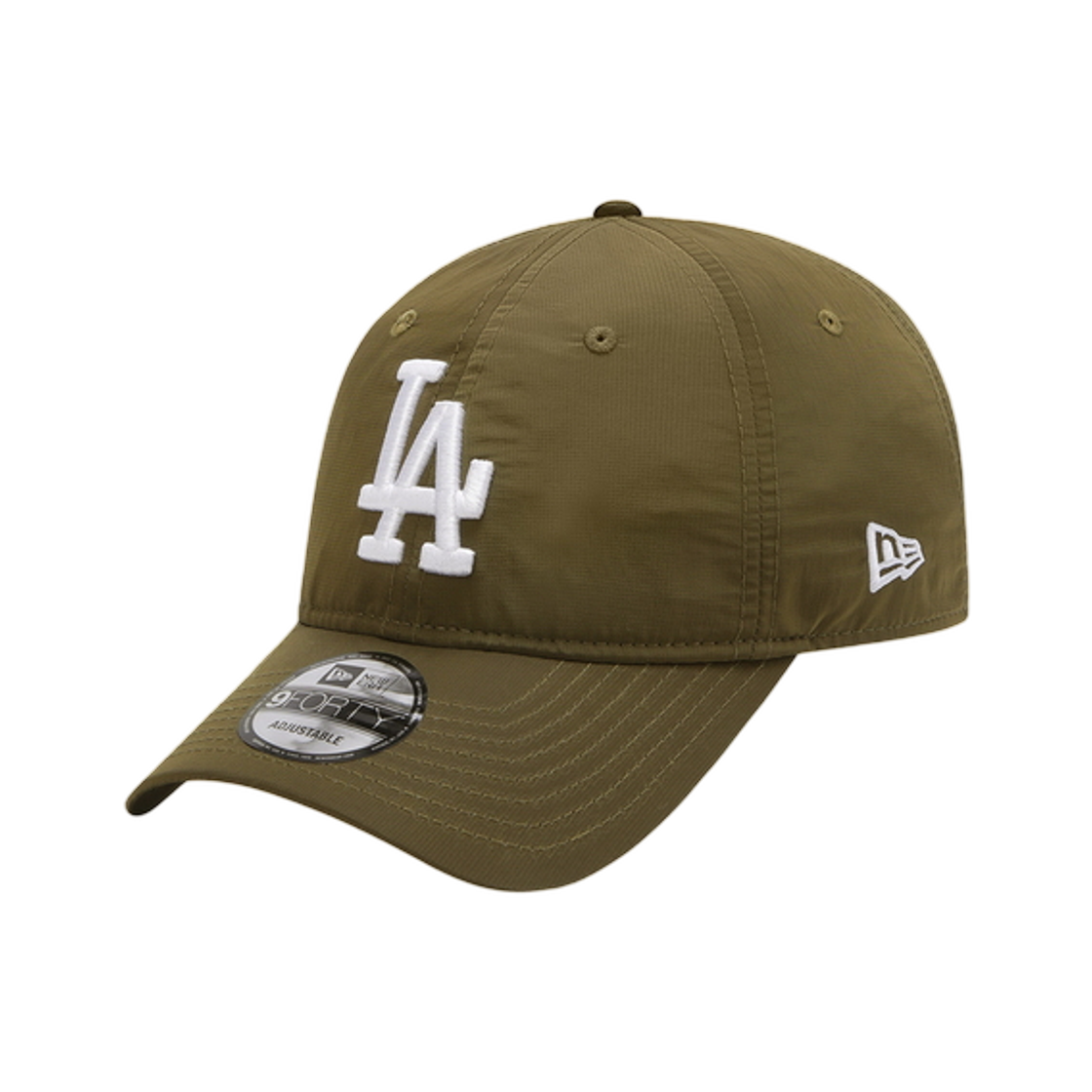 15131659 New Era MLB LA Dodgers Nylon Metal Unstructured Ball Cap Teal Olive