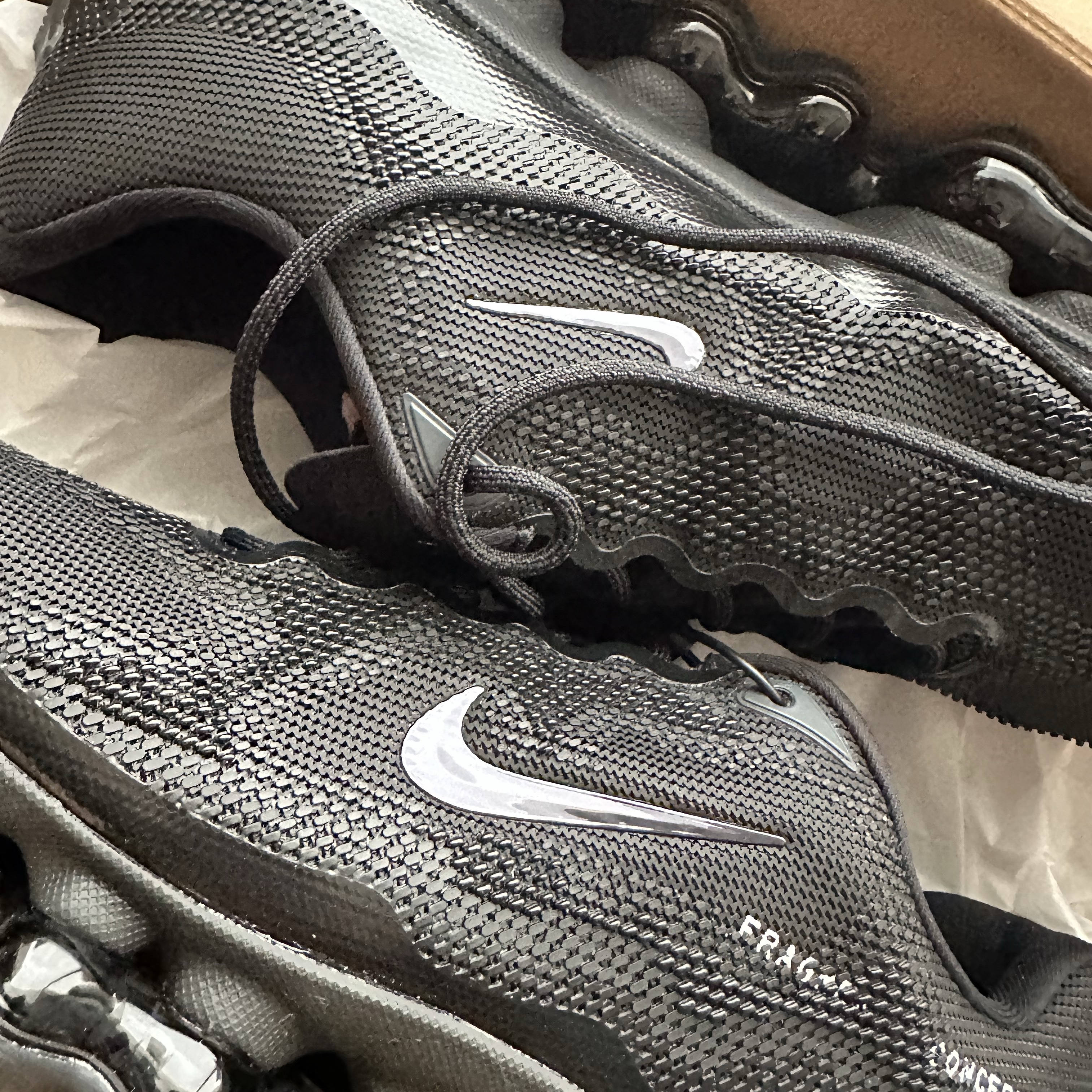 Nike x Fragment Air Liquid Max Black Anthracite 착용 스타일 - 1