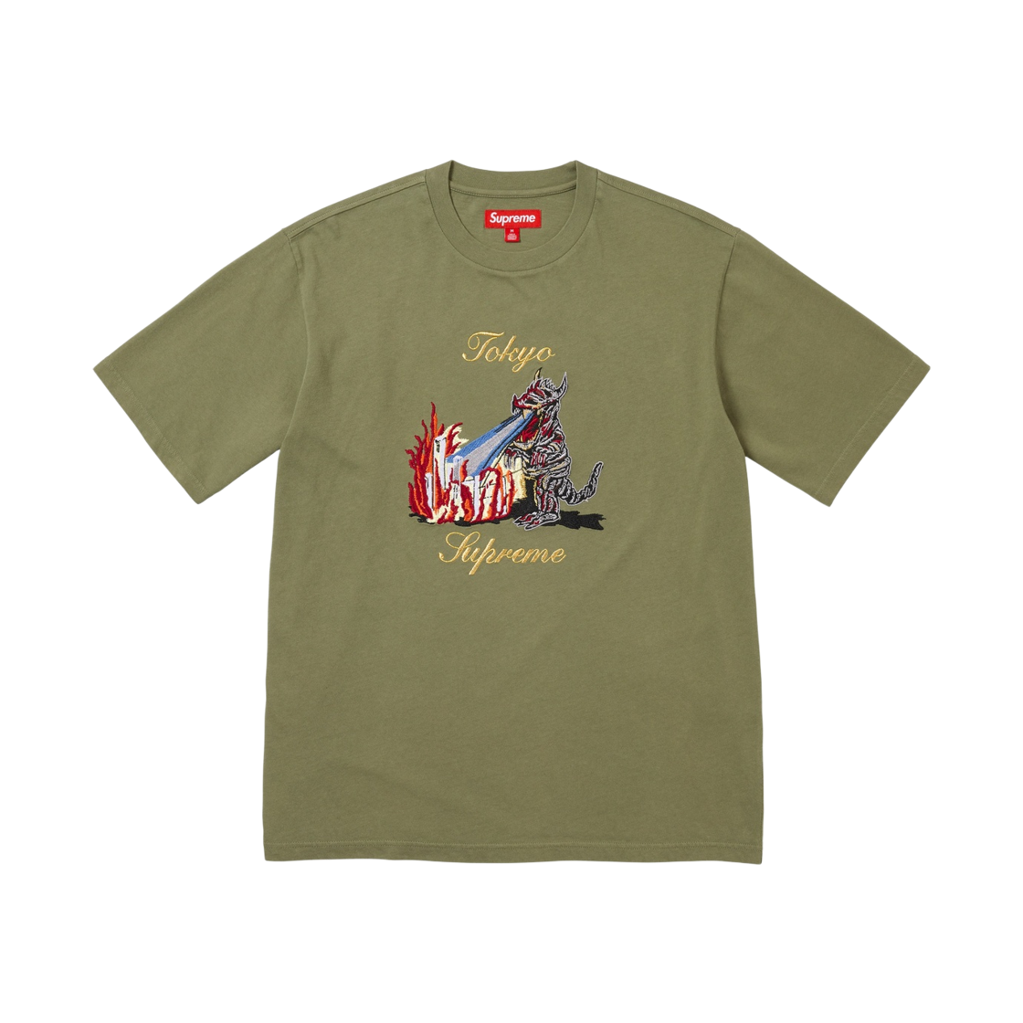 - Supreme Monster S/S Top Light Olive - 26SS