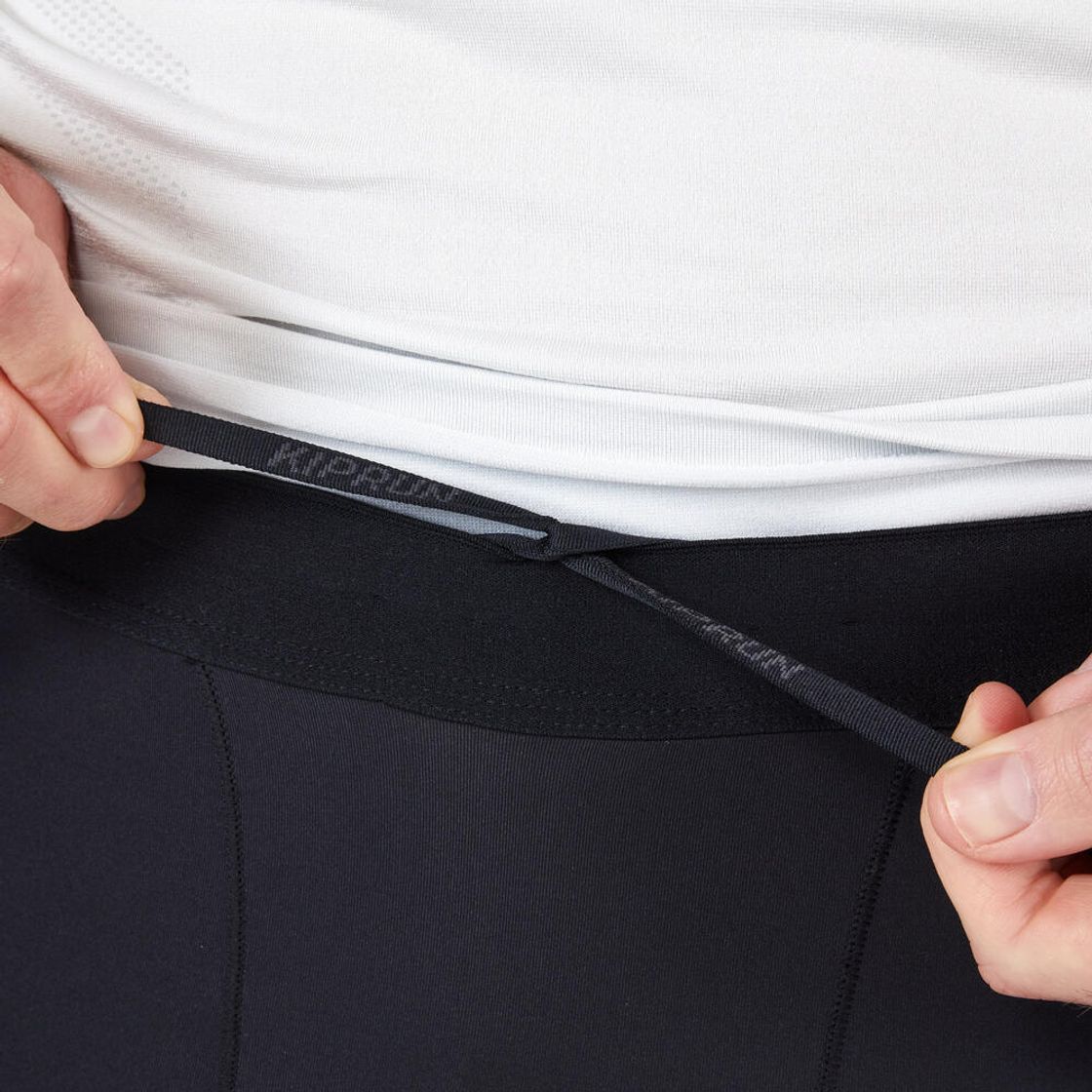 데카트론 남성 5부 러닝 타이츠 컴포트 런 500 스모크 블랙(DECATHLON Men's 5" Running Tights Comfort Run 500 Smoke Black) - 8
