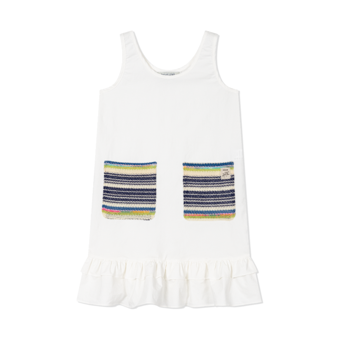 26012605000102 Guwolsibil Layered Long Dress White