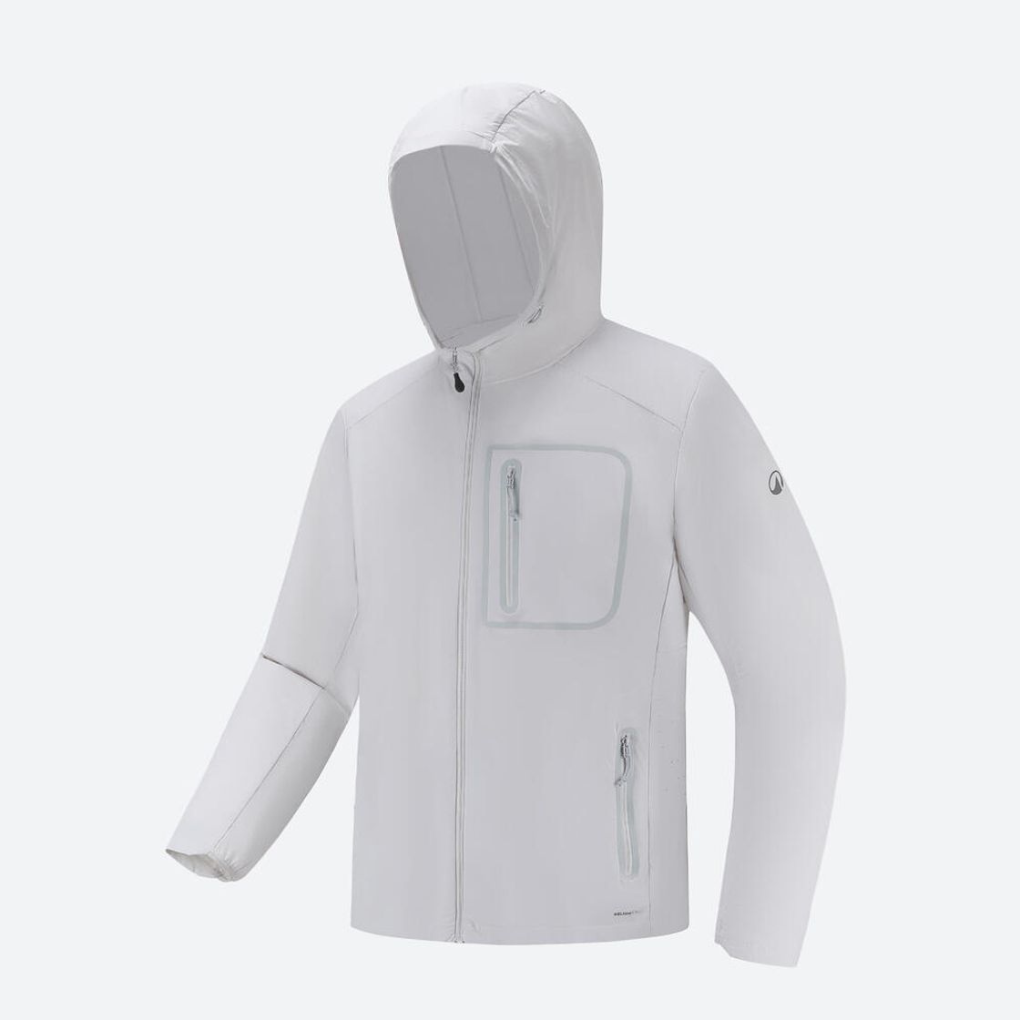데카트론 남성 하이킹 윈드 자켓 헬륨 900 루나 그레이(DECATHLON Men's Hiking Wind Jacket Helium 900 Lunar Grey) - 8