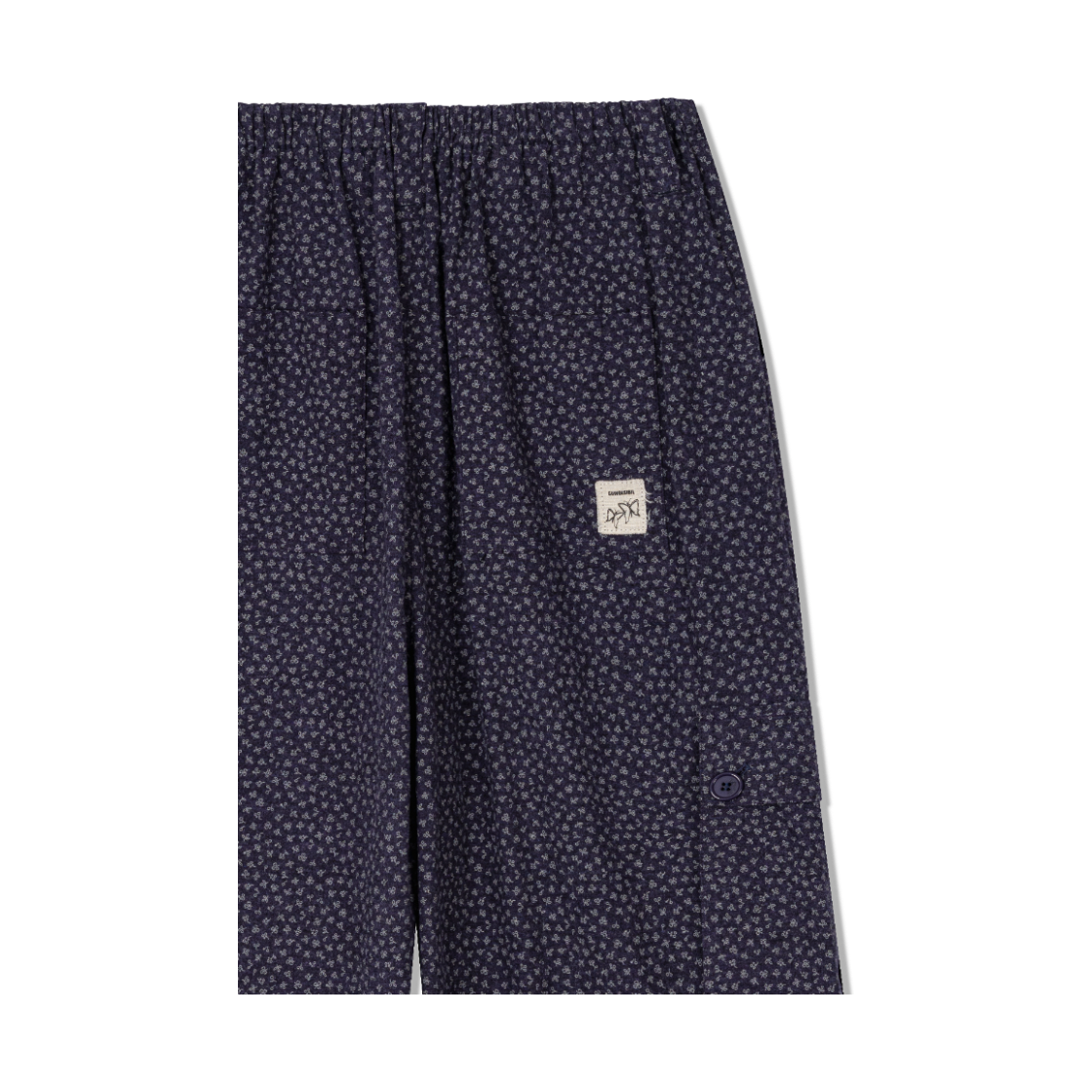 구월십일 보헤미안 와이드 밴딩 팬츠 다크 퍼플(Guwolsibil Bohemian Wide Banding Pants Dark Purple) - 3