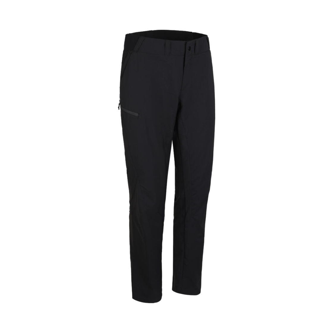 8937936 DECATHLON Men's Lightweight Hiking Trousers MH100 Smoke Black
