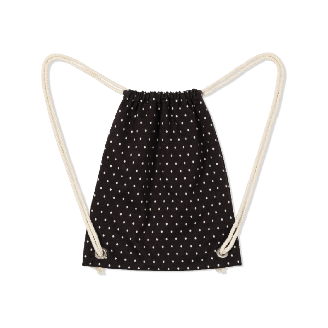 구월십일 도트 스트링 백 다크 브라운(Guwolsibil Dot String Bag Dark Brown) - 2