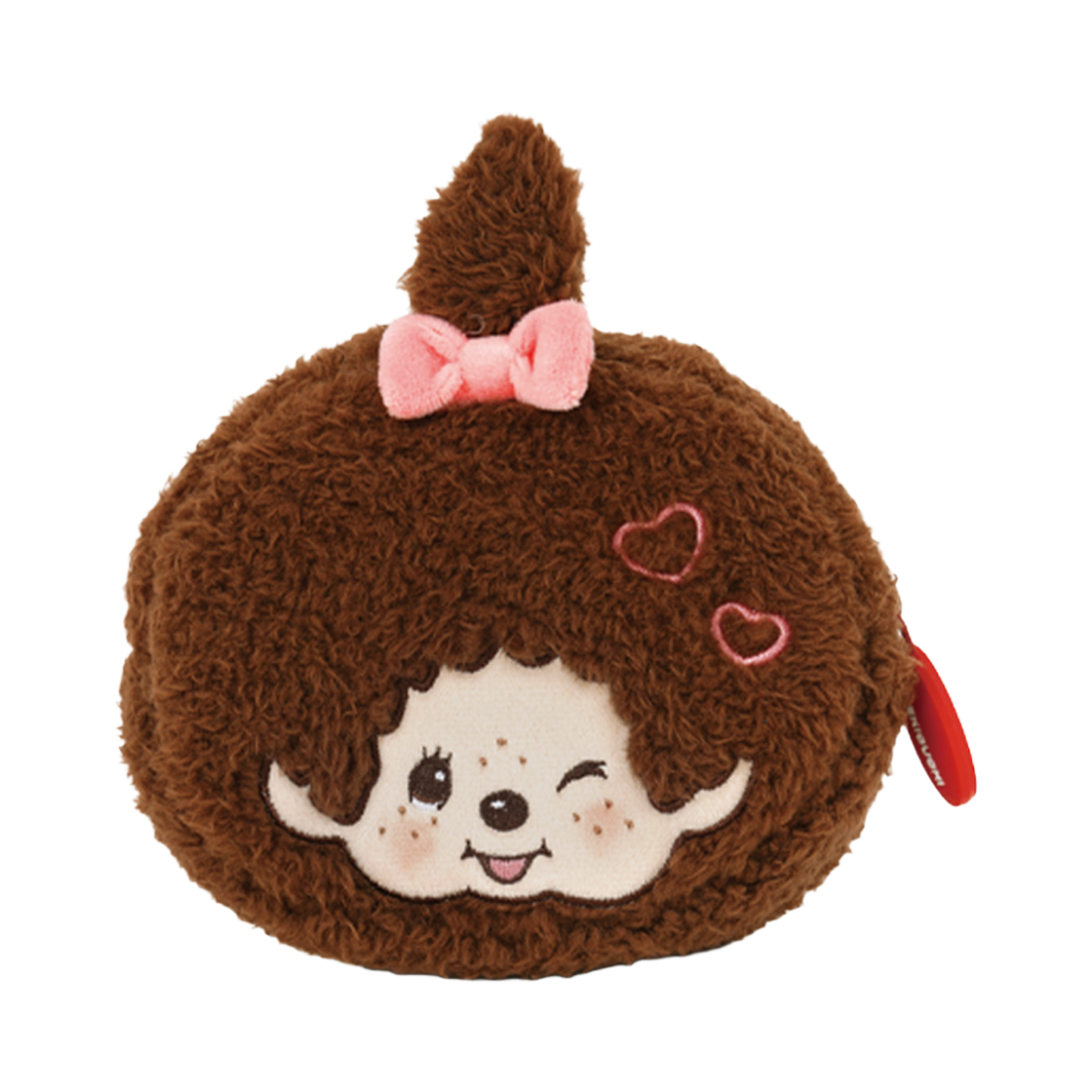 몬치치 라운드 파우치 Girl(Monchhichi Monchhichi Round Pouch Girl)