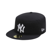 New Era MLB New York Yankees Nylon Metal Pillbox Fitted Cap Black