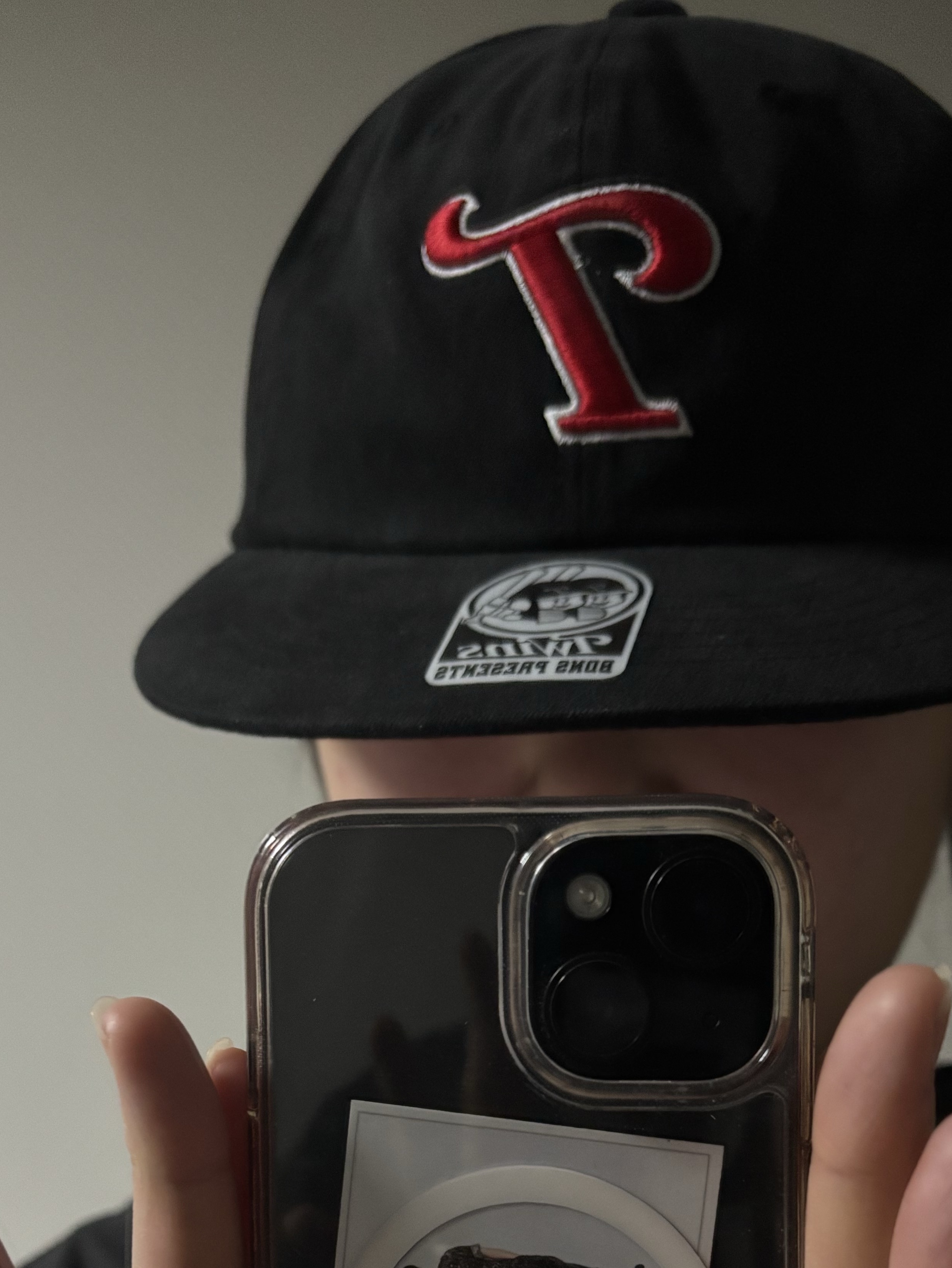 BDNS x LG TWINS Logo Cap Black 착용 스타일 - 1
