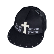 Sculptor Cross Mesh Cap Black