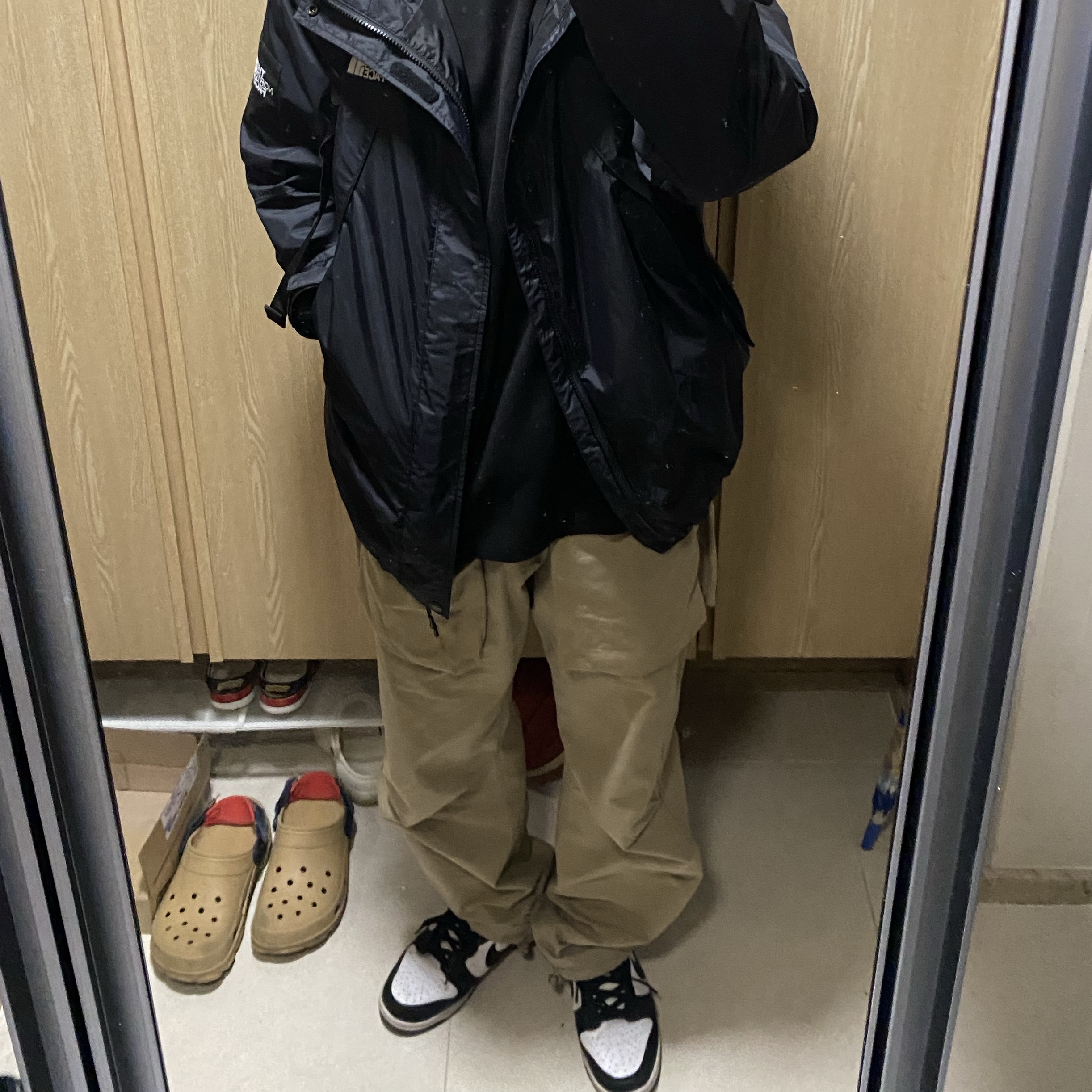 Nike Dunk Low Retro Black 착용 스타일