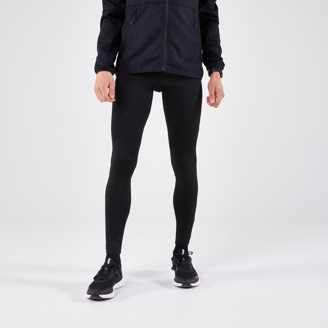 데카트론 남성 러닝 레깅스 런 웜 100 스모크 블랙(DECATHLON Men's Running Leggings Run Warm 100 Smoke Black) - 2