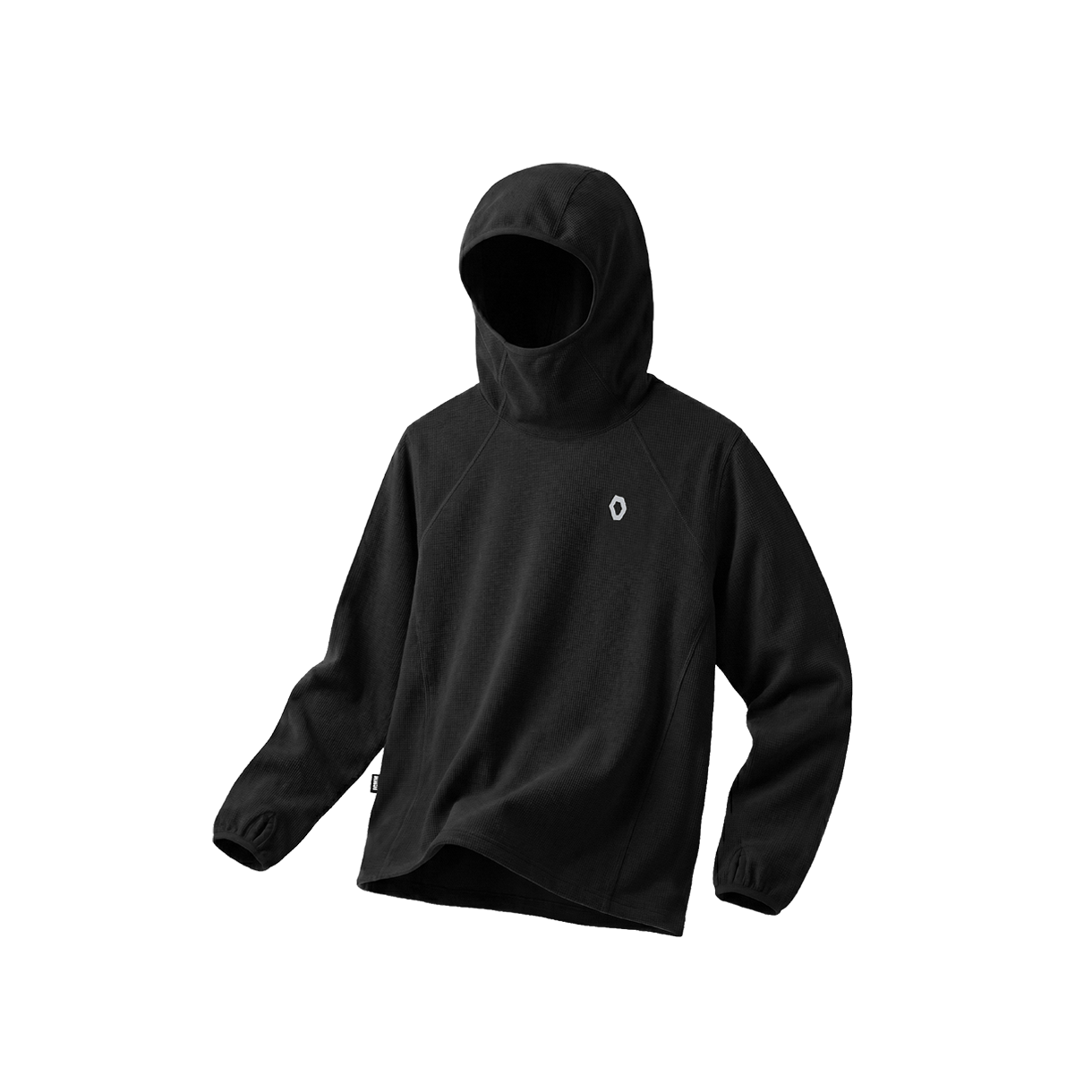 에프씨엠엠 스포츠 컴포트 바라클라바 와플 후디 블랙(FCMM SPORT Comfort Balaclava Waffle Hoodie Black) - 1