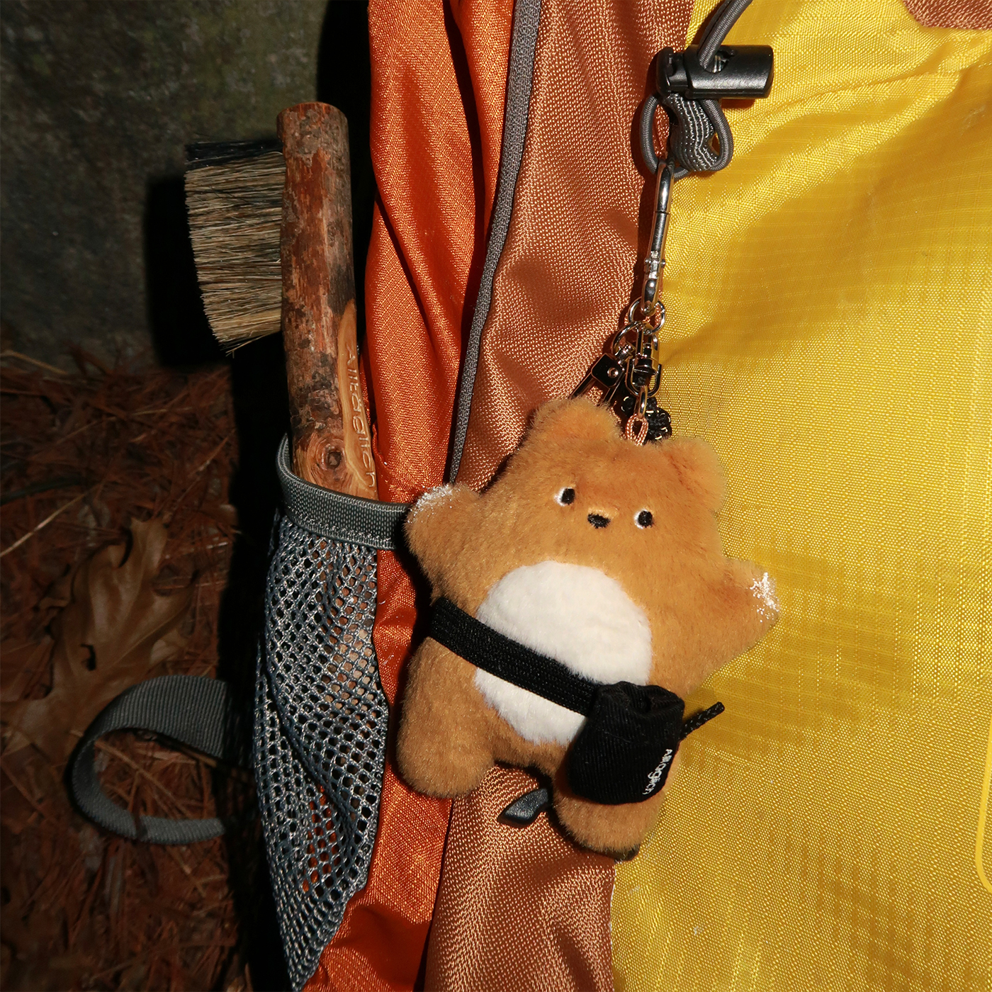 알테그리히 핸드메이드 클라이밍 곰 키링 우드브라운(ALLTAGLICH Handmade Climb Bear Keyring Wood Brown) - 5