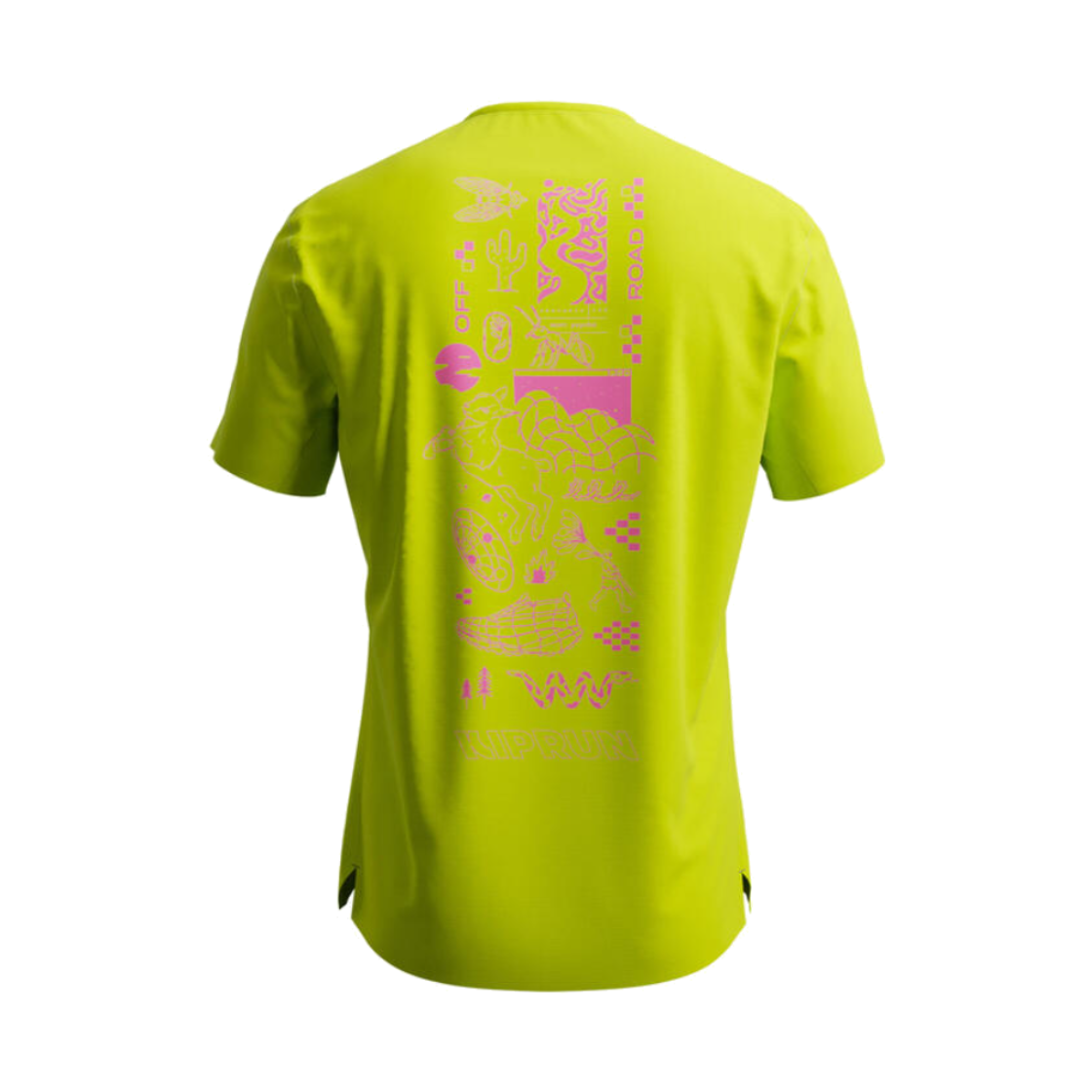 데카트론 남성 트레일러닝 경량 반팔 티 런 울트라 그래프 900 아니스 그린(DECATHLON Men's Trail Running Lightweight Short-Sleeved T-Shirt Run Ultra Graph 900 Anise Green)