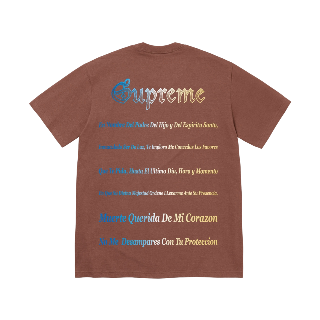 슈프림 그림 리퍼 티셔츠 브라운 - 26SS(Supreme Grim Reaper T-Shirt Brown - 26SS) - 2