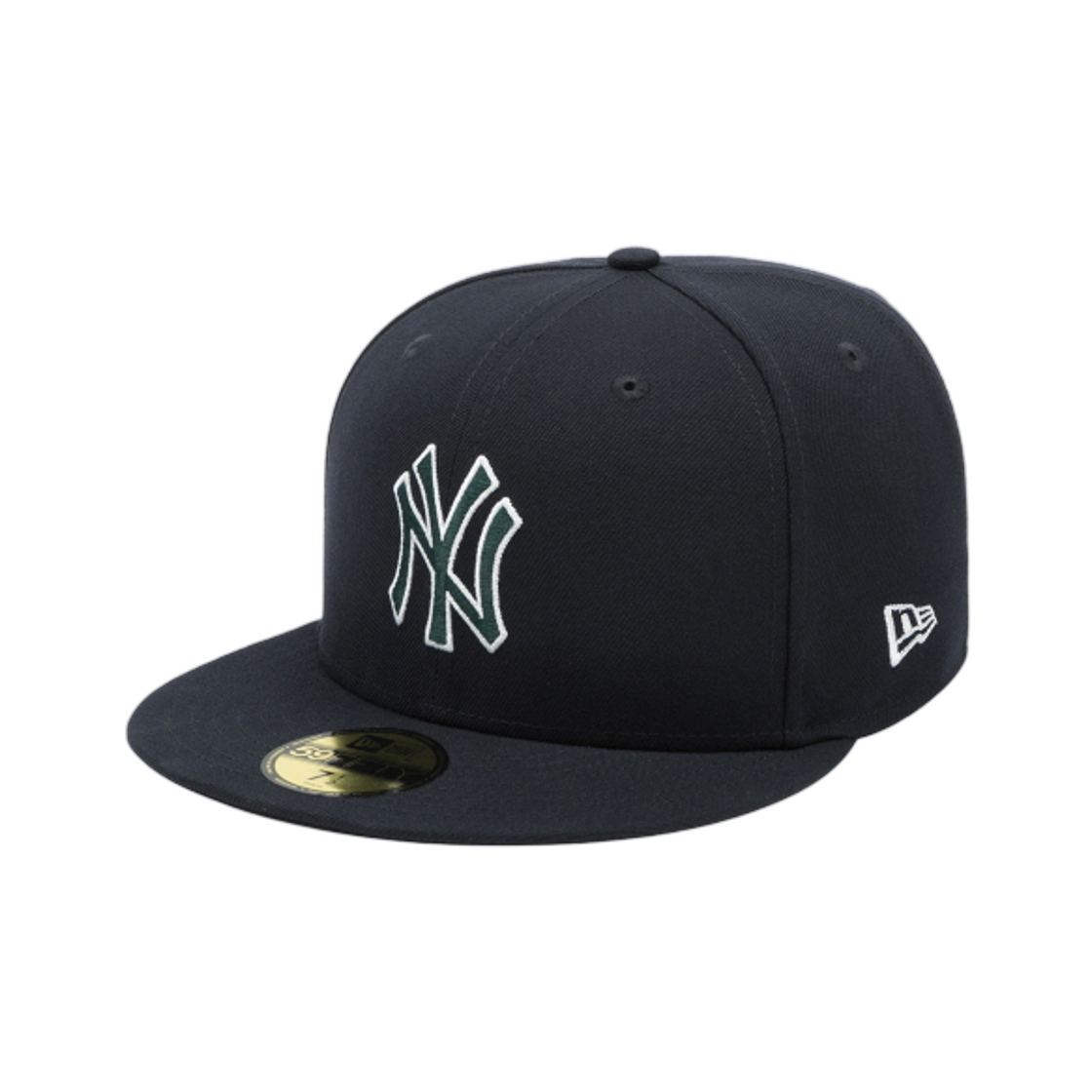 14881541 New Era MLB New York Yankees Basic Outline Fitted Cap Navy