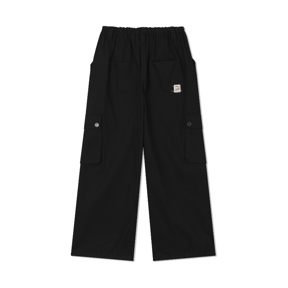 구월십일 보헤미안 와이드 밴딩 팬츠 블랙(Guwolsibil Bohemian Wide Banding Pants Black) - 2