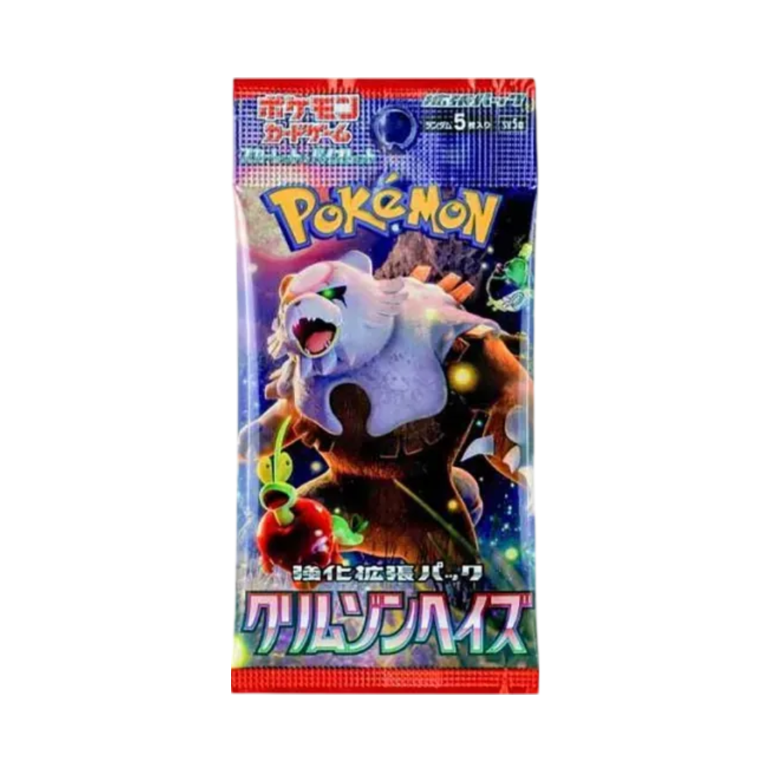 - Pokemon TCG Scarlet&Violet Enhanced Expansion Pack Crimson Haze Pack (Card of 5/Japanese Ver.)