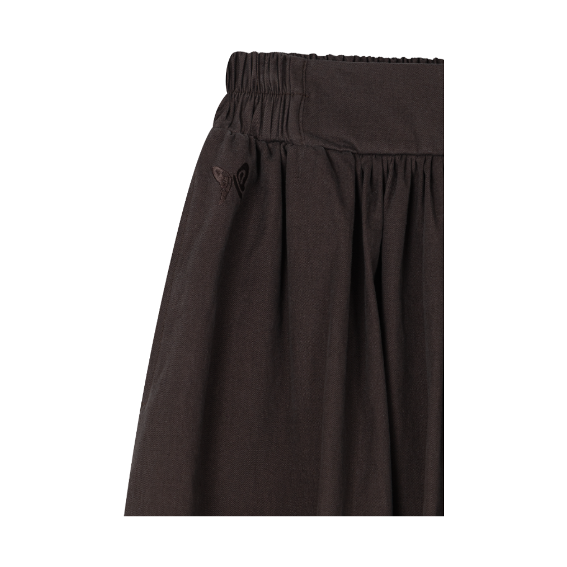 구월십일 코튼 밴딩 펌프 스커트 다크 브라운(Guwolsibil Cotton Banding Pump Skirt Dark Brown) - 4