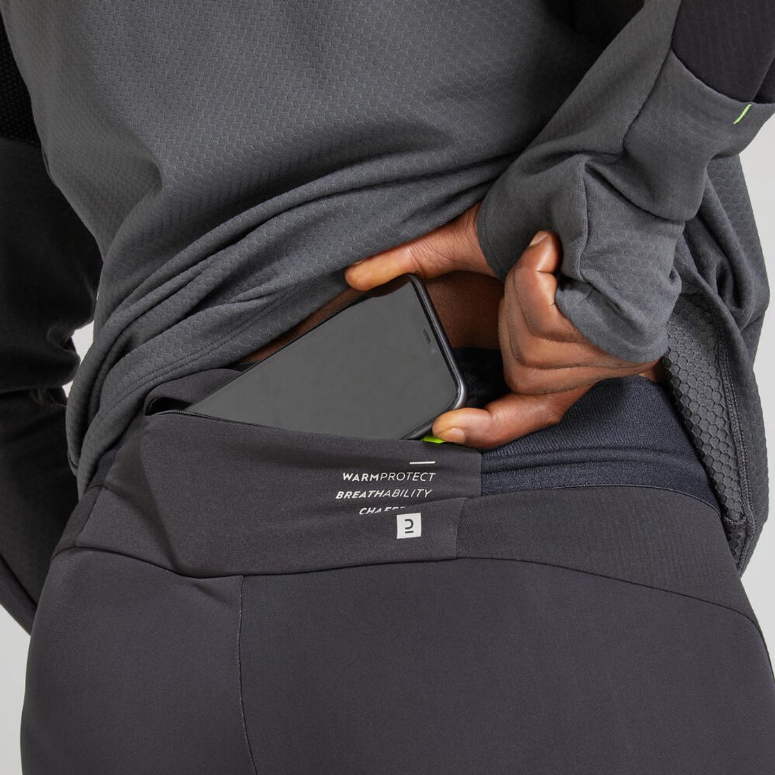 데카트론 남성 러닝 레깅스 런 웜 500 스모크 블랙(DECATHLON Men's Running Leggings Run Warm 500 Smoke Black) - 10