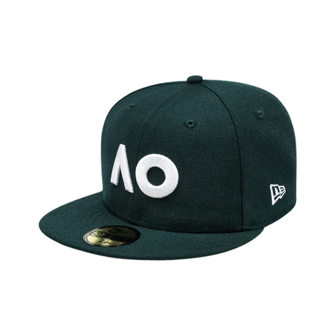 60843583 New Era 2026 Australian Open Fitted Cap Dark Green