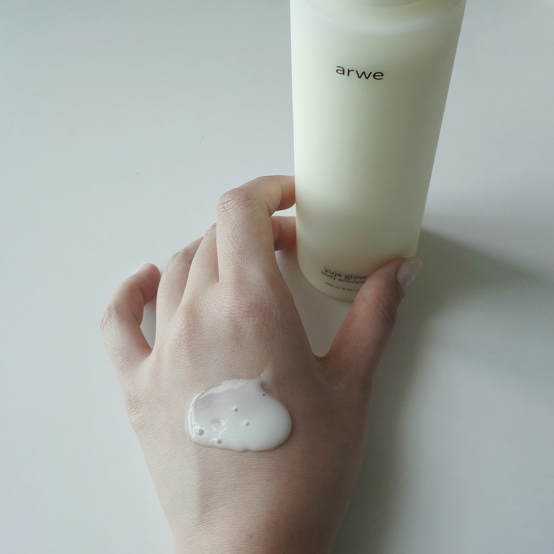ARWE Yuja Glow Body Emulsion 250ml 착용 스타일