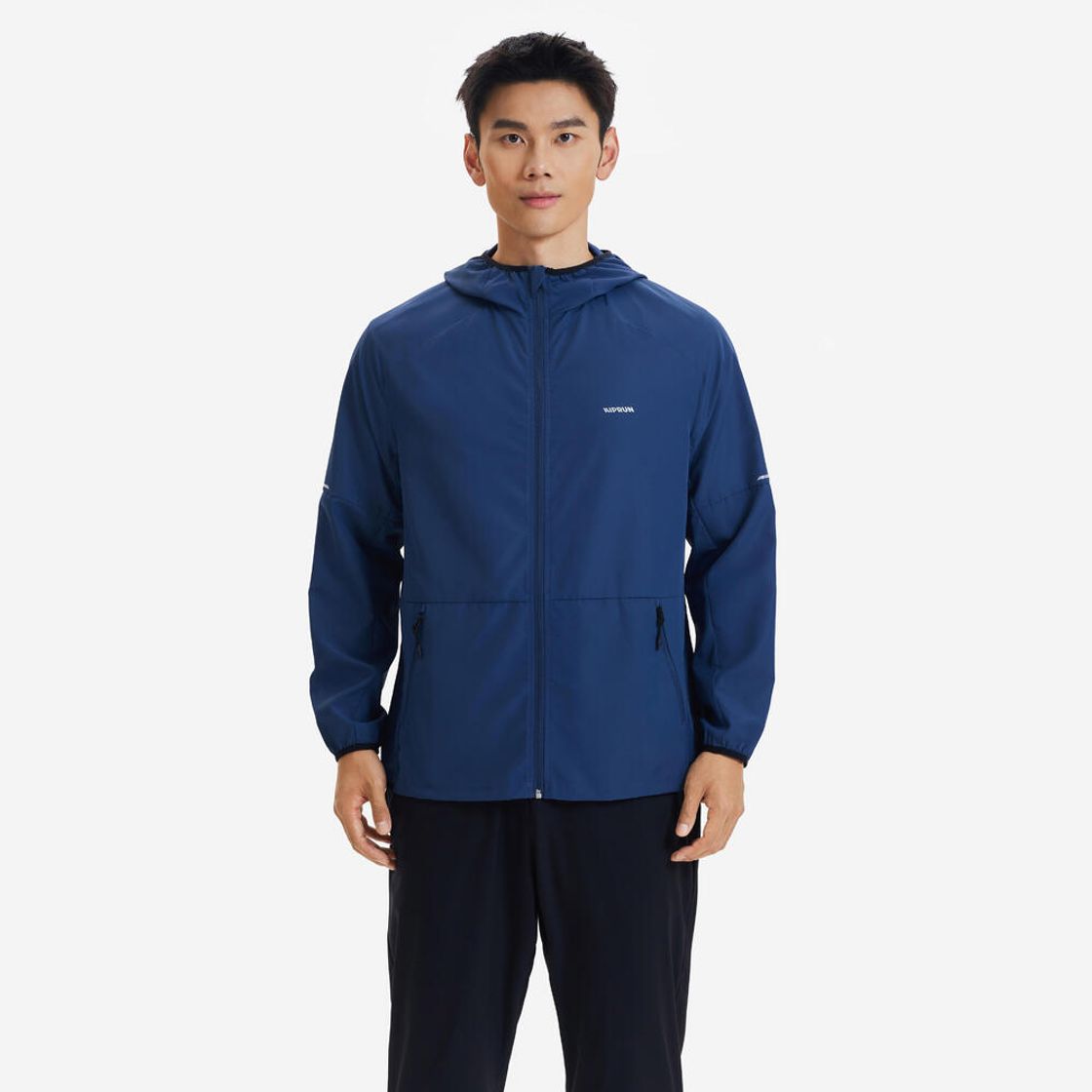 데카트론 남성 러닝 윈드 자켓 런 100 어비스 블루(DECATHLON Men's Running Wind Jacket Run 100 Abyss Blue) - 9