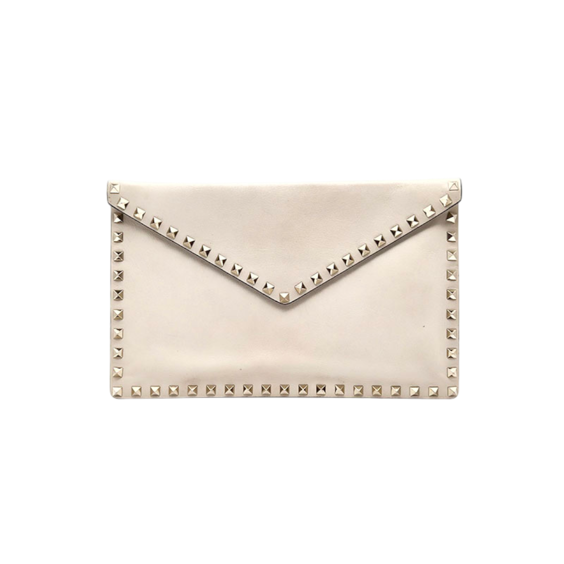 ITJVF88PGGTT Valentino Rockstud Envelope Clutch L111784