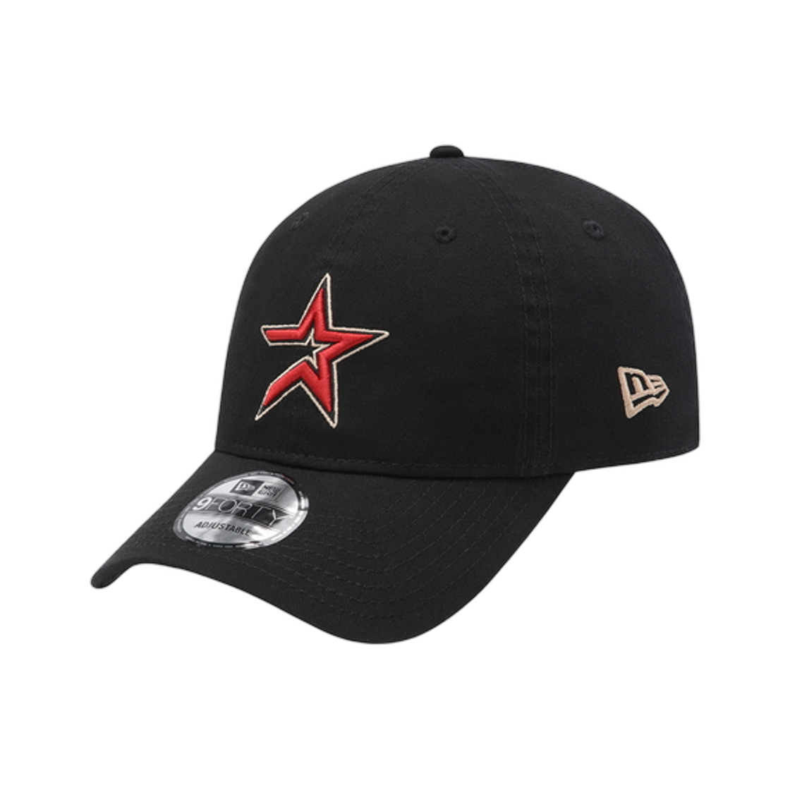 뉴에라 MLB 쿠퍼스타운 휴스턴 애스트로스 언스트럭쳐 볼캡 블랙