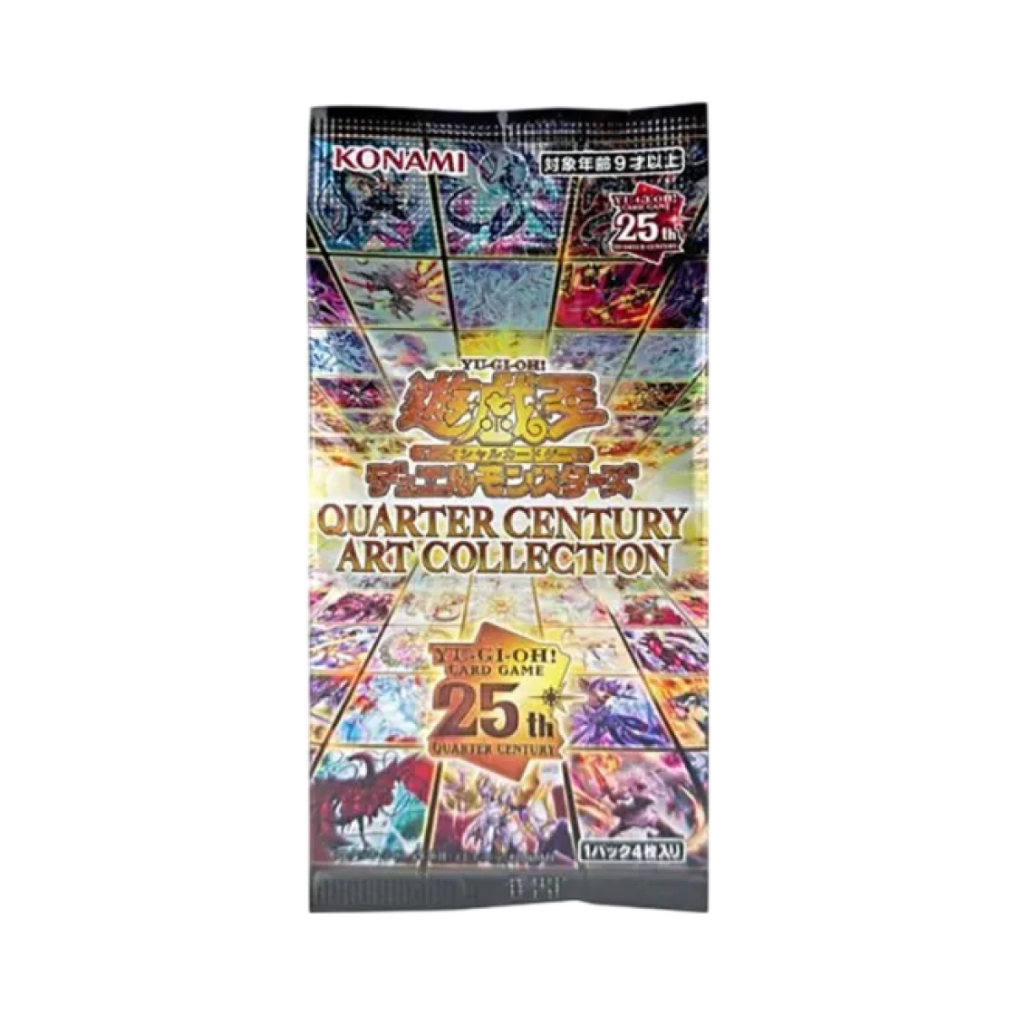 유희왕 OCG 듀얼 몬스터즈 쿼터 센츄리 아트 컬렉션 팩 (4장/일어판)(Yu-Gi-Oh OCG Duel Monsters Quarter Century Art Collection Pack (Card of 4/Japanese Ver.))