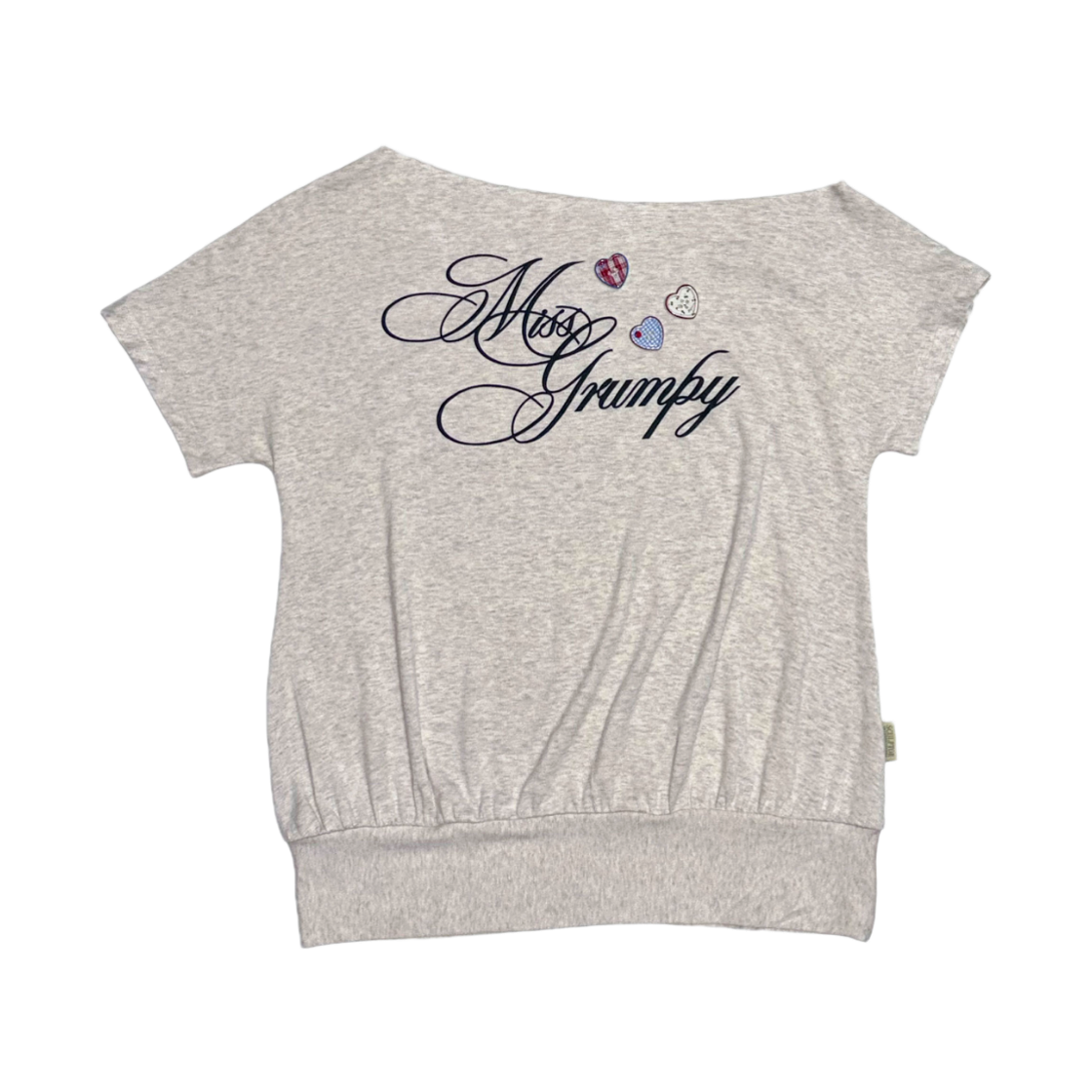 SC26S282BE Sculptor Miss Grumpy Tee Oatmeal