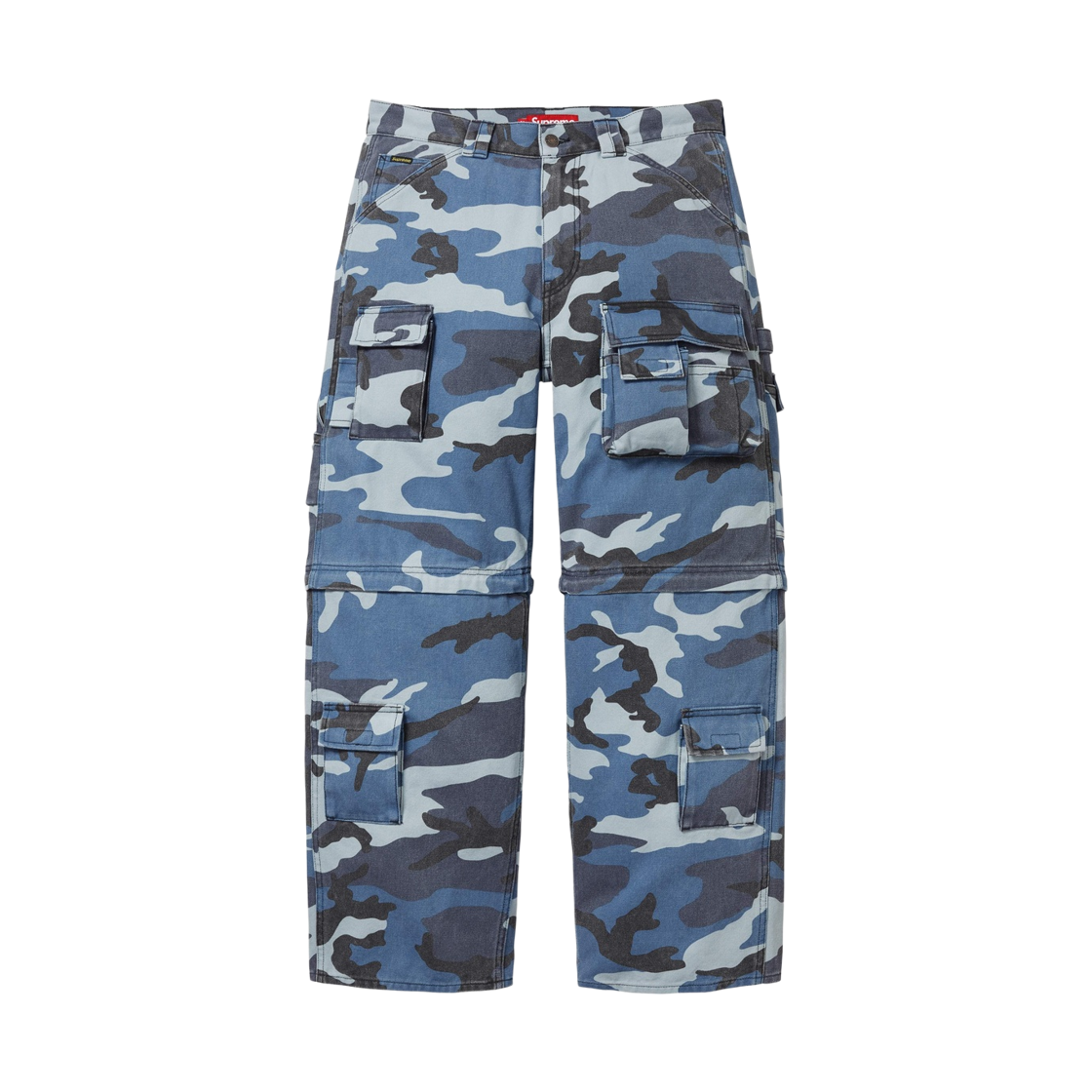 - Supreme Zip-Off Utility Pant Blue Camo - 26SS