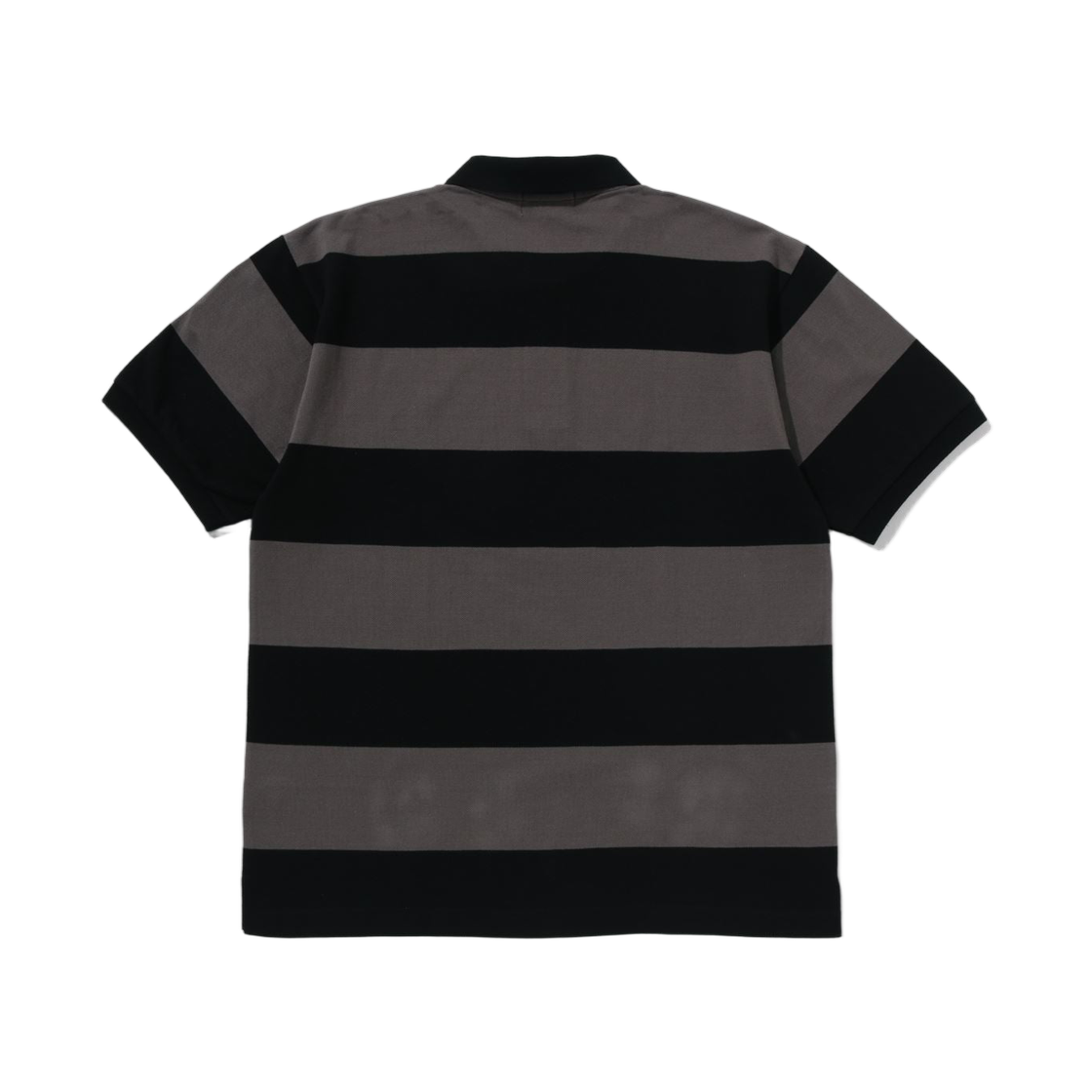 베이프 마일로 원 포인트 스트라이프 릴렉스드 핏 폴로 블랙(BAPE Milo One Point Stripe Relaxed Fit Polo Black) - 2