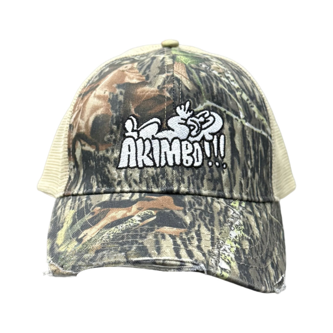 아킴보 클럽 슬론 아킴보!!! 디스트레스드 캡 리얼트리(Akimbo Club Slawn Akimbo!!! Distressed Cap Realtree)
