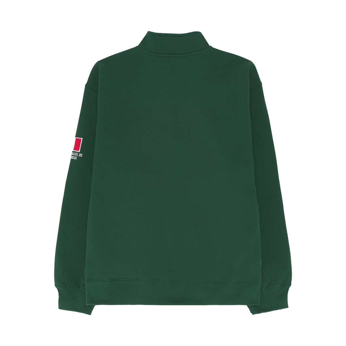슈프림 샵 플래그 하프 집 풀오버 다크 그린 밀라노 - 26SS(Supreme Shop Flag Half Zip Pullover Dark Green Milan - 26SS) - 2