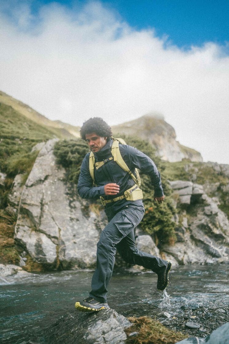 데카트론 남성 방수 단목 등산화 MH900 WP 스모크 블랙(DECATHLON Men's Waterproof Low-Cut Hiking Shoes MH900 WP Smoke Black) - 10