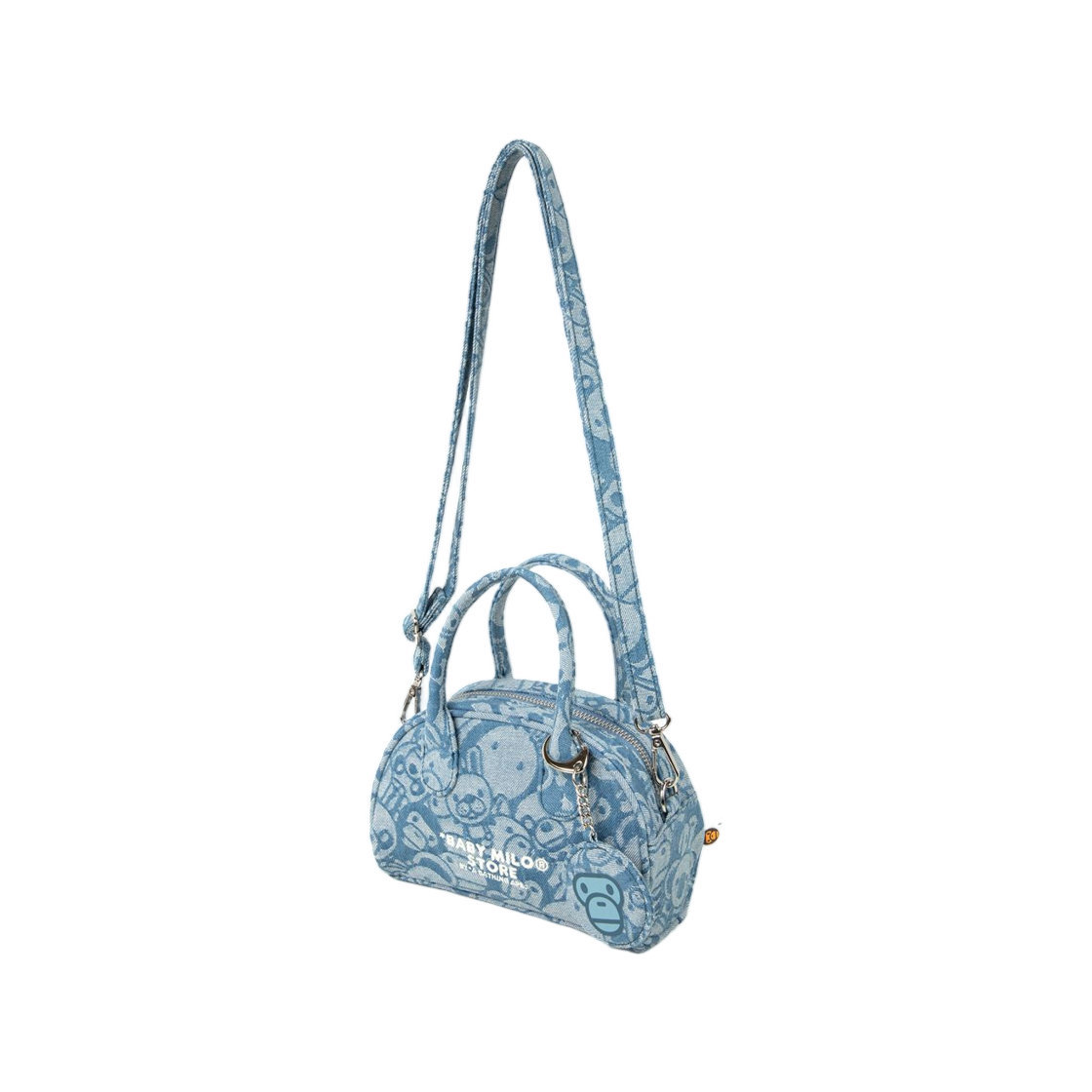 베이프 베이비 마일로 스몰 보스톤백 블루(BAPE Baby Milo Small Boston Bag Blue) - 2