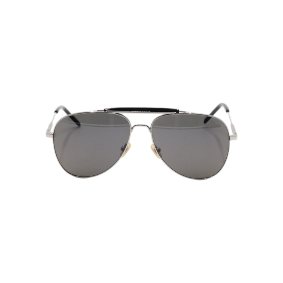 생로랑 SL 85 은장 프레임 보잉 선글라스aa62021(SAINT LAURENT SL 85 Silver Frame Aviator Sunglasses) - 1